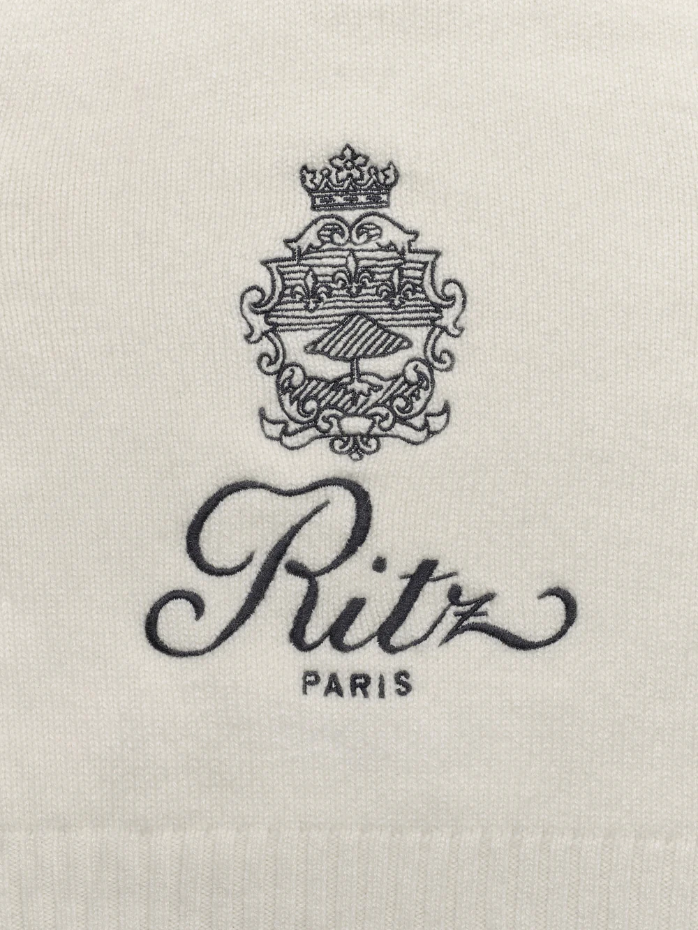Ritz Women's Cashmere Sweater -- Off White - Image 2