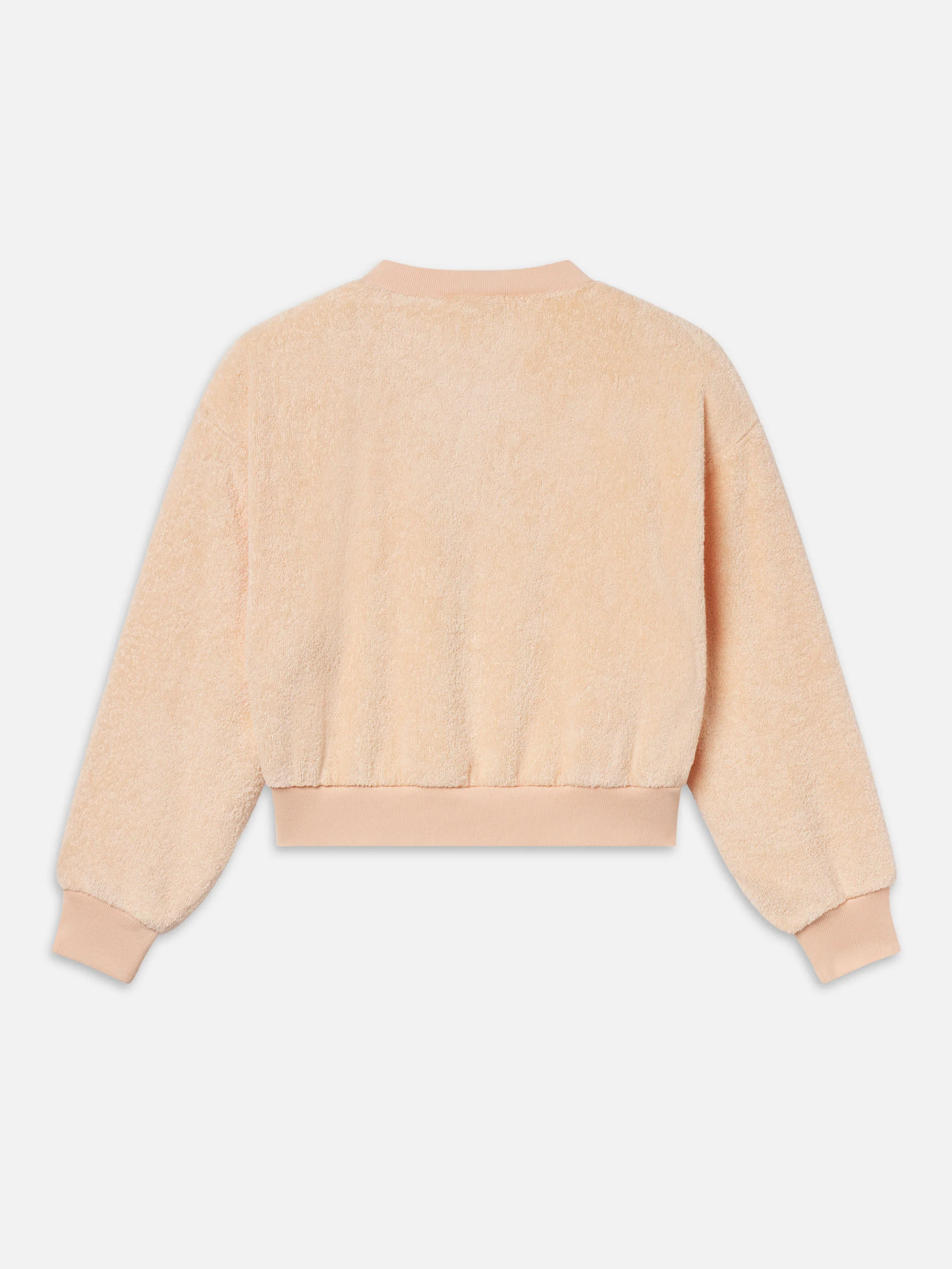 Ritz Women's Terry Cropped Sweatshirt -- Ritz Pink - Image 6