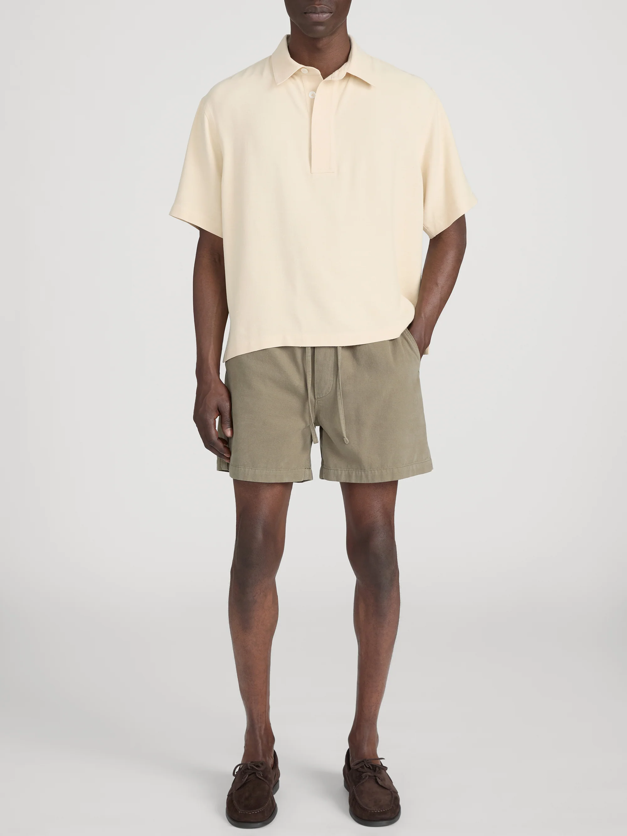 Henley Shirt -- Natural - Image 2