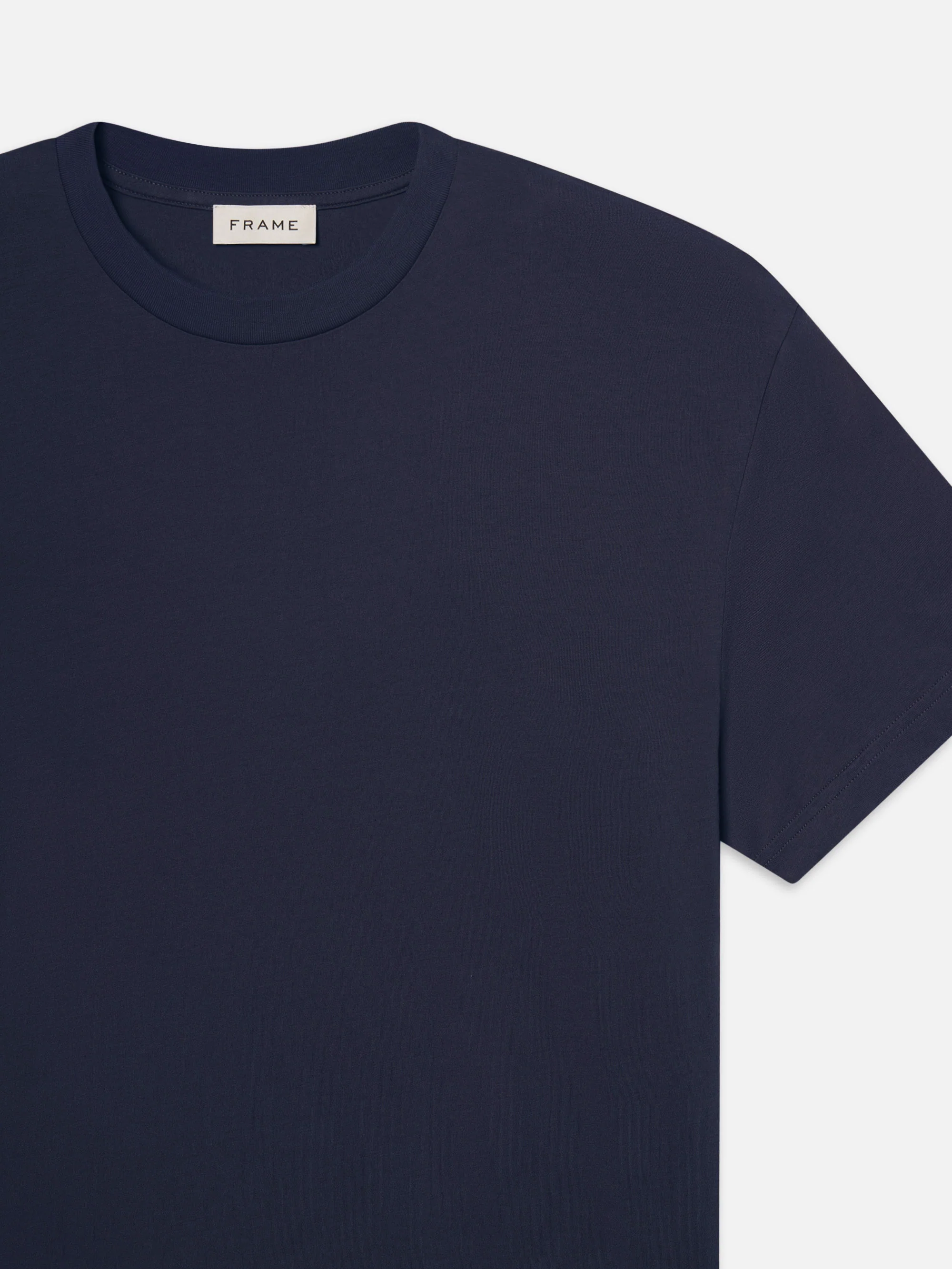 Light Cotton Tee -- Dark Navy - Image 7