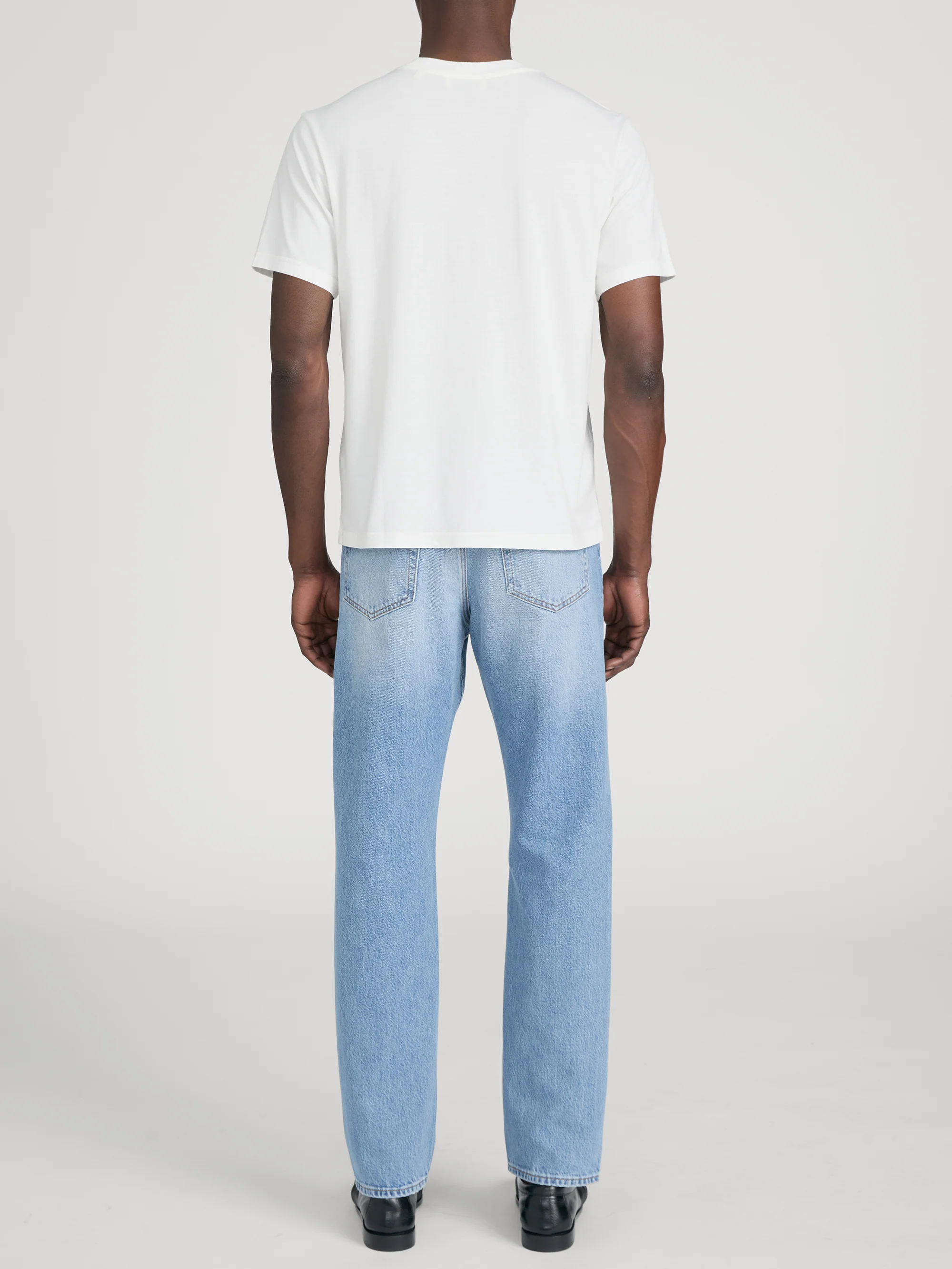 Light Cotton Tee -- Off White - Image 6