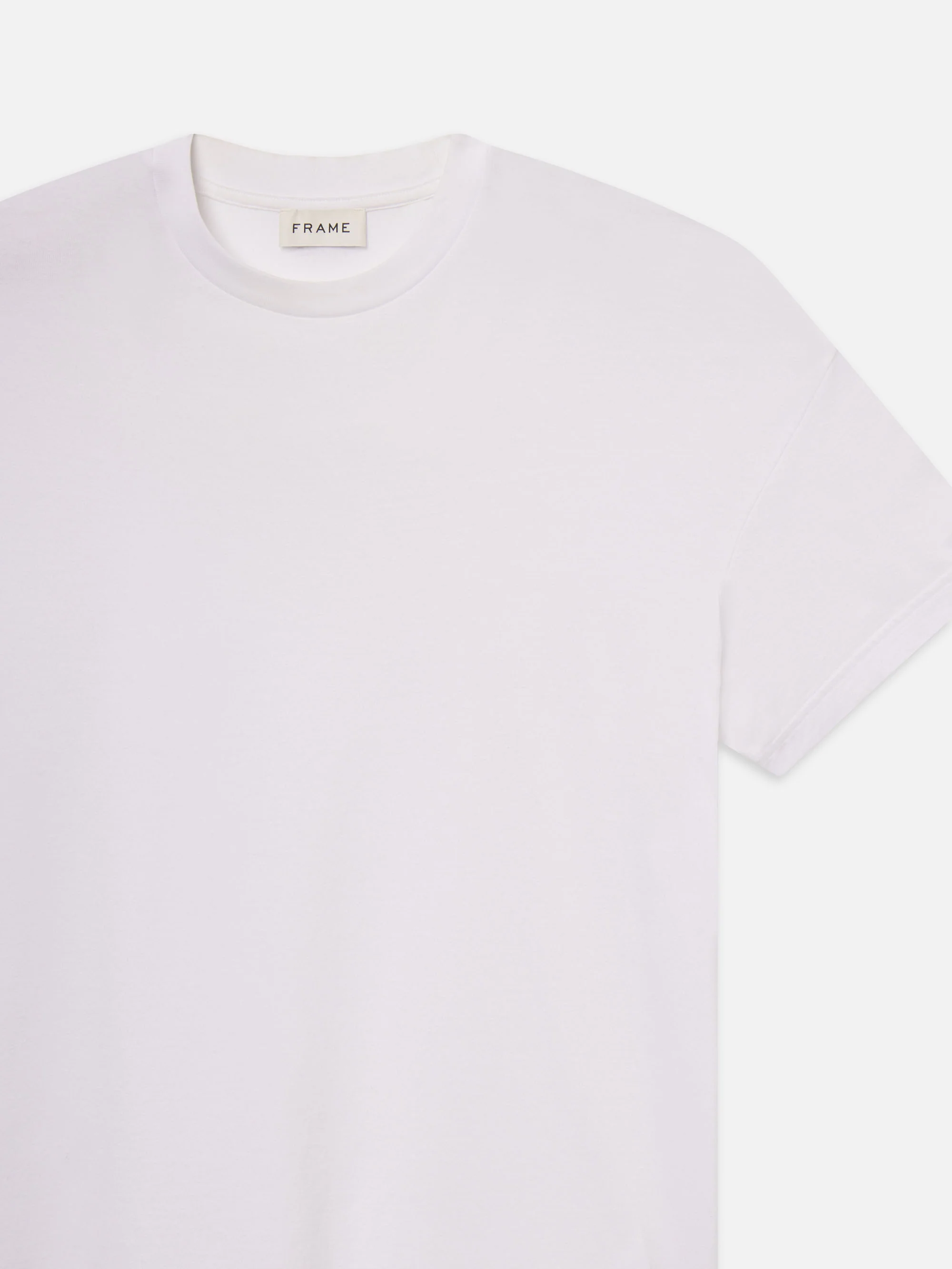 Light Cotton Tee -- White - Image 4