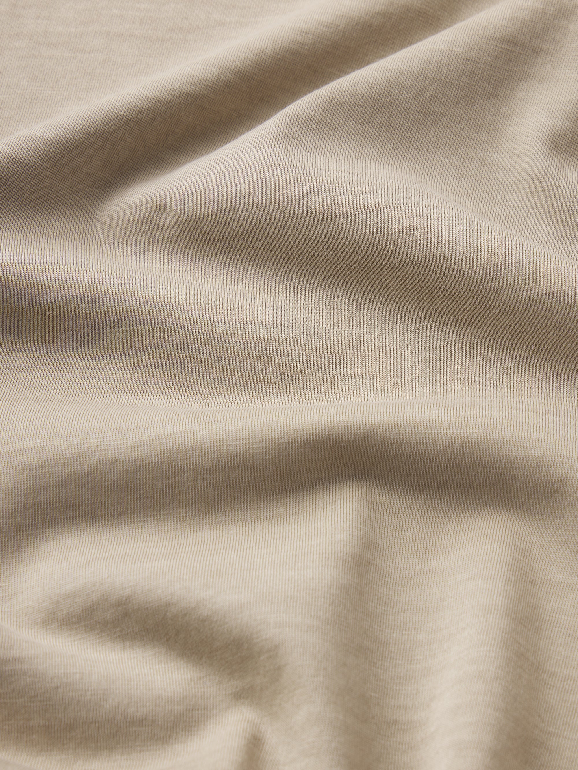 Light Cotton Tee -- Antique Beige - Image 7
