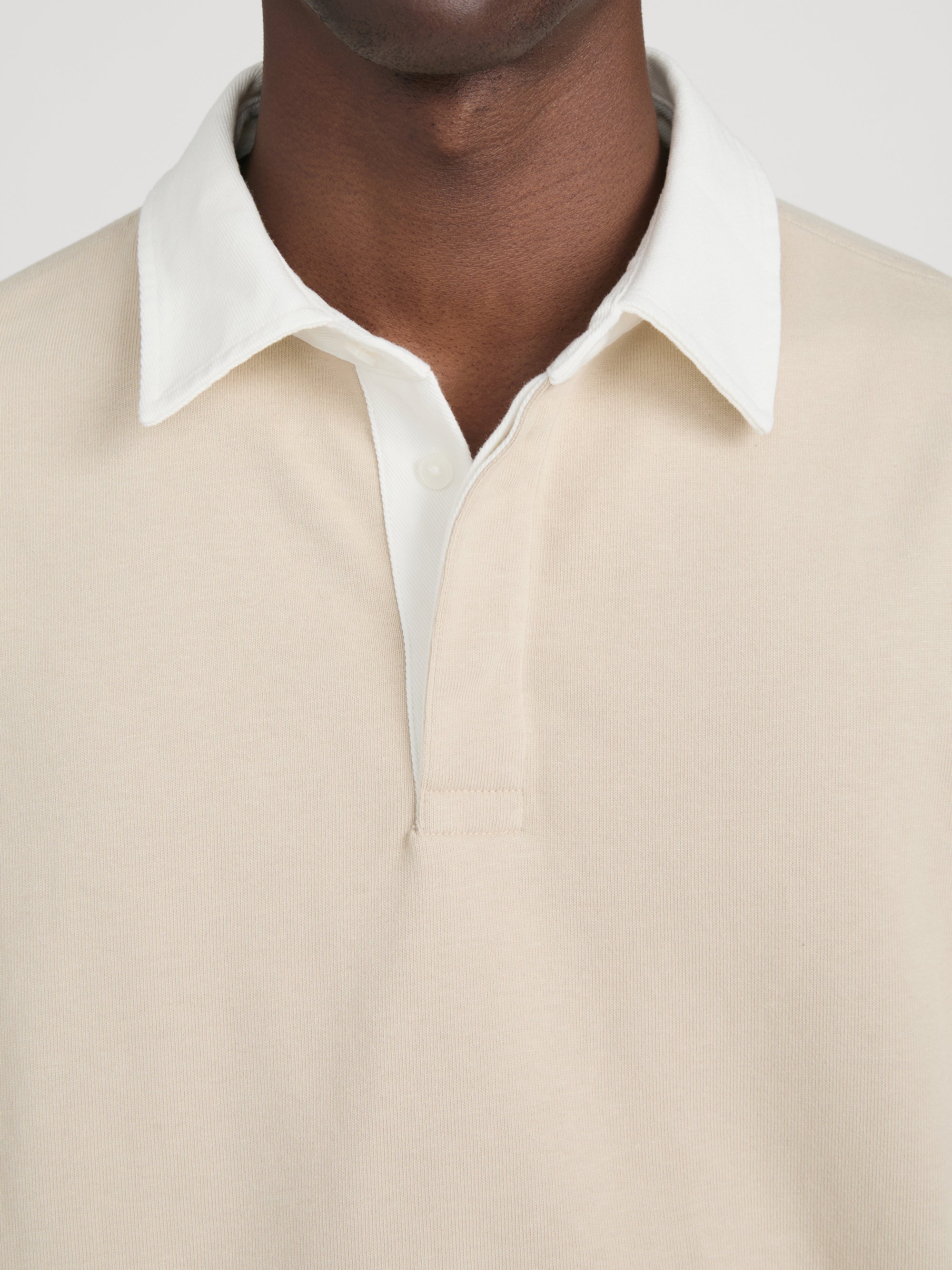 Rugby Polo -- Dusty Beige - Image 5