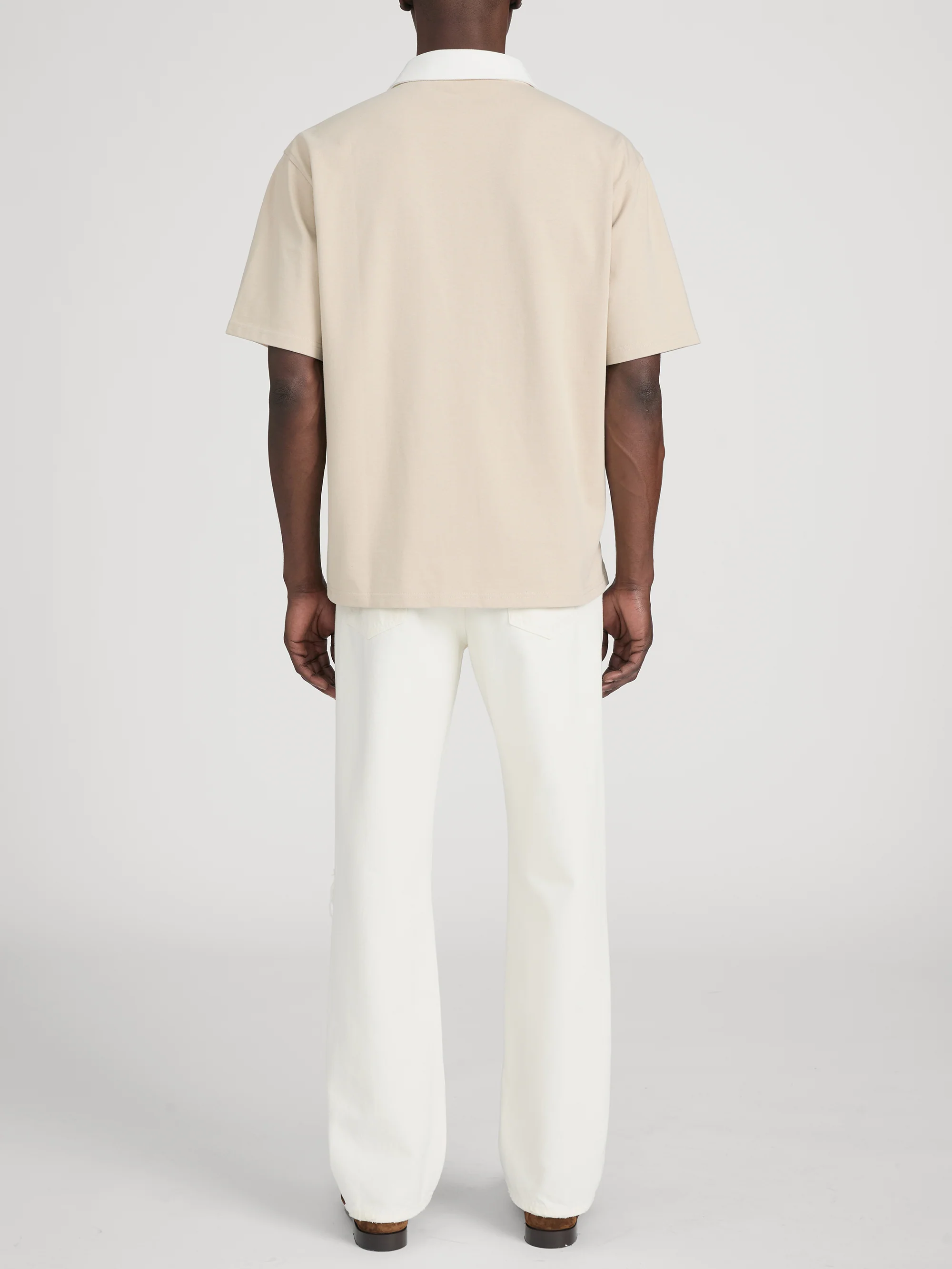 Rugby Polo -- Dusty Beige - Image 6