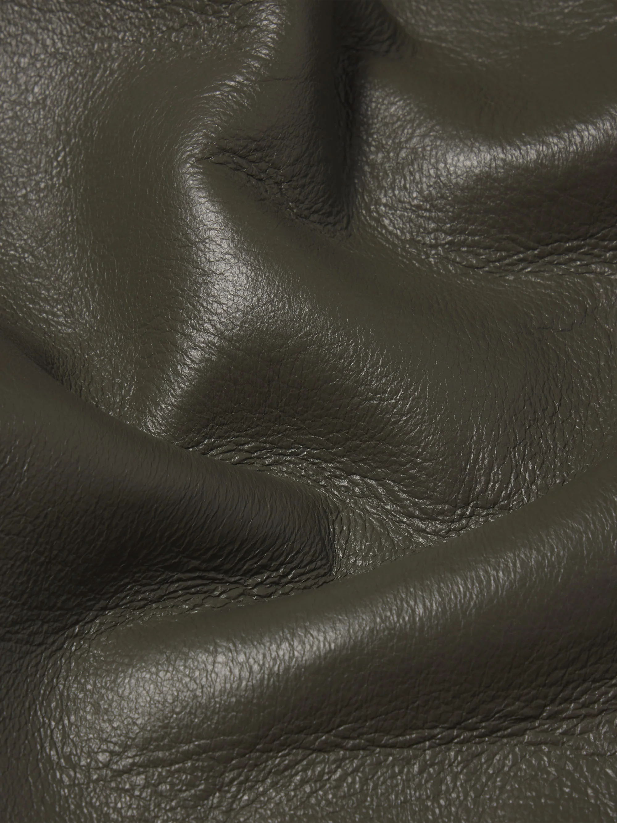 Shearling Jacket -- Dark Olive - Image 7