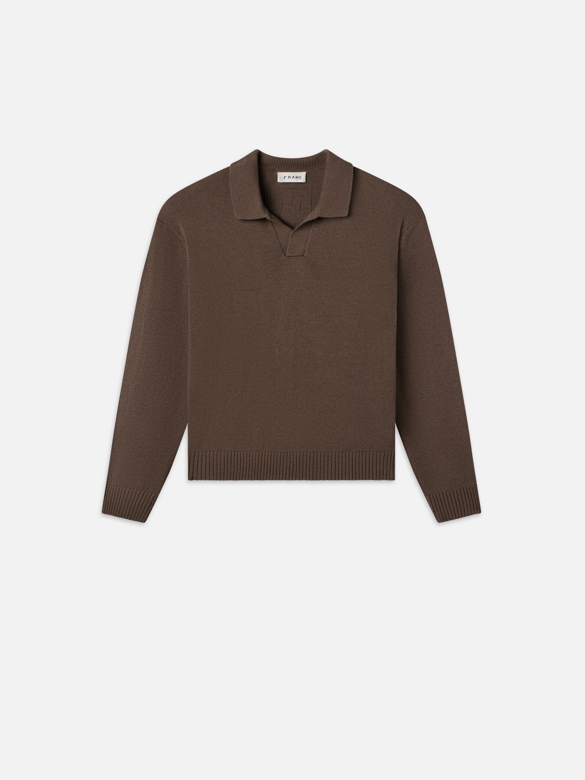 Silk Blend Polo Sweater - Image 2