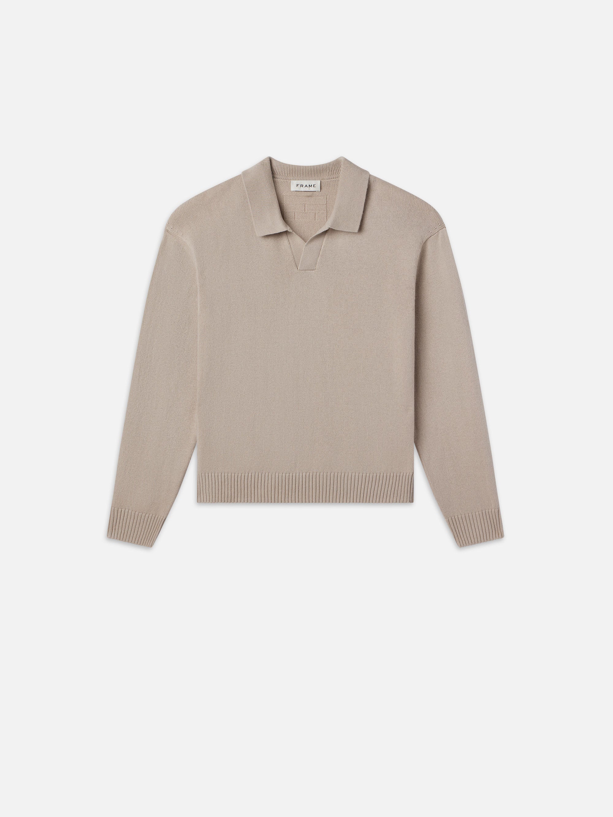 Silk Blend Polo Sweater - Image 3