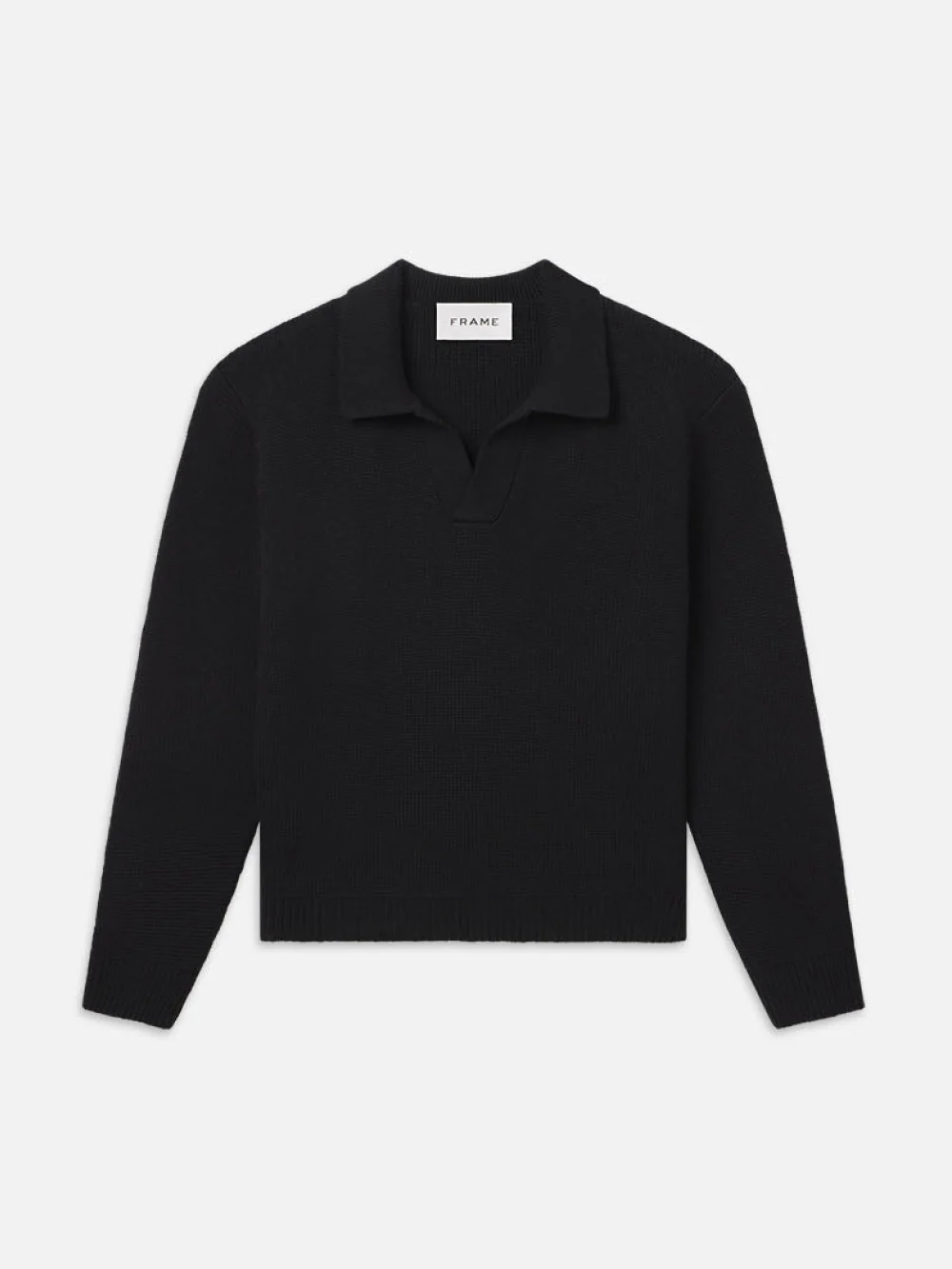 Silk Blend Polo Sweater - Image 4