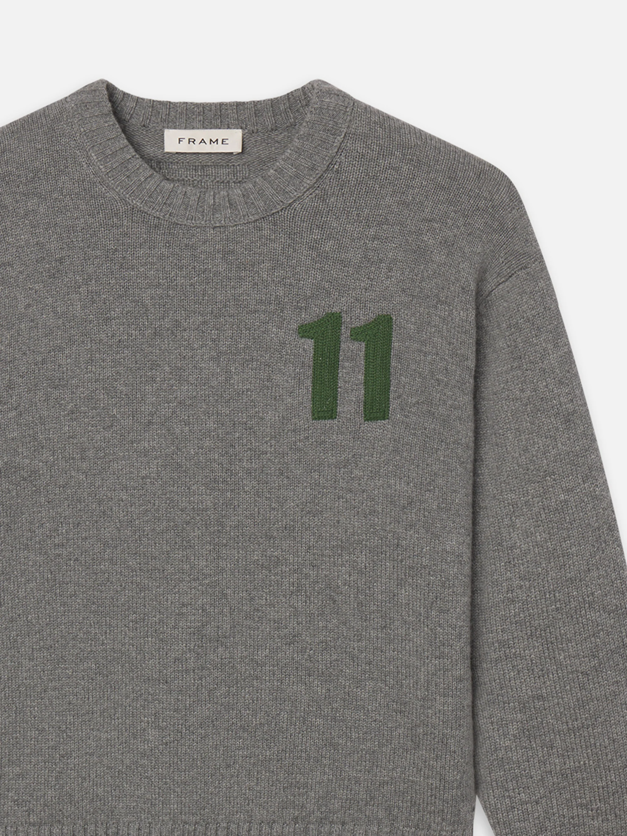 The Society Archive Cashmere Sweater -- Gris - Image 2