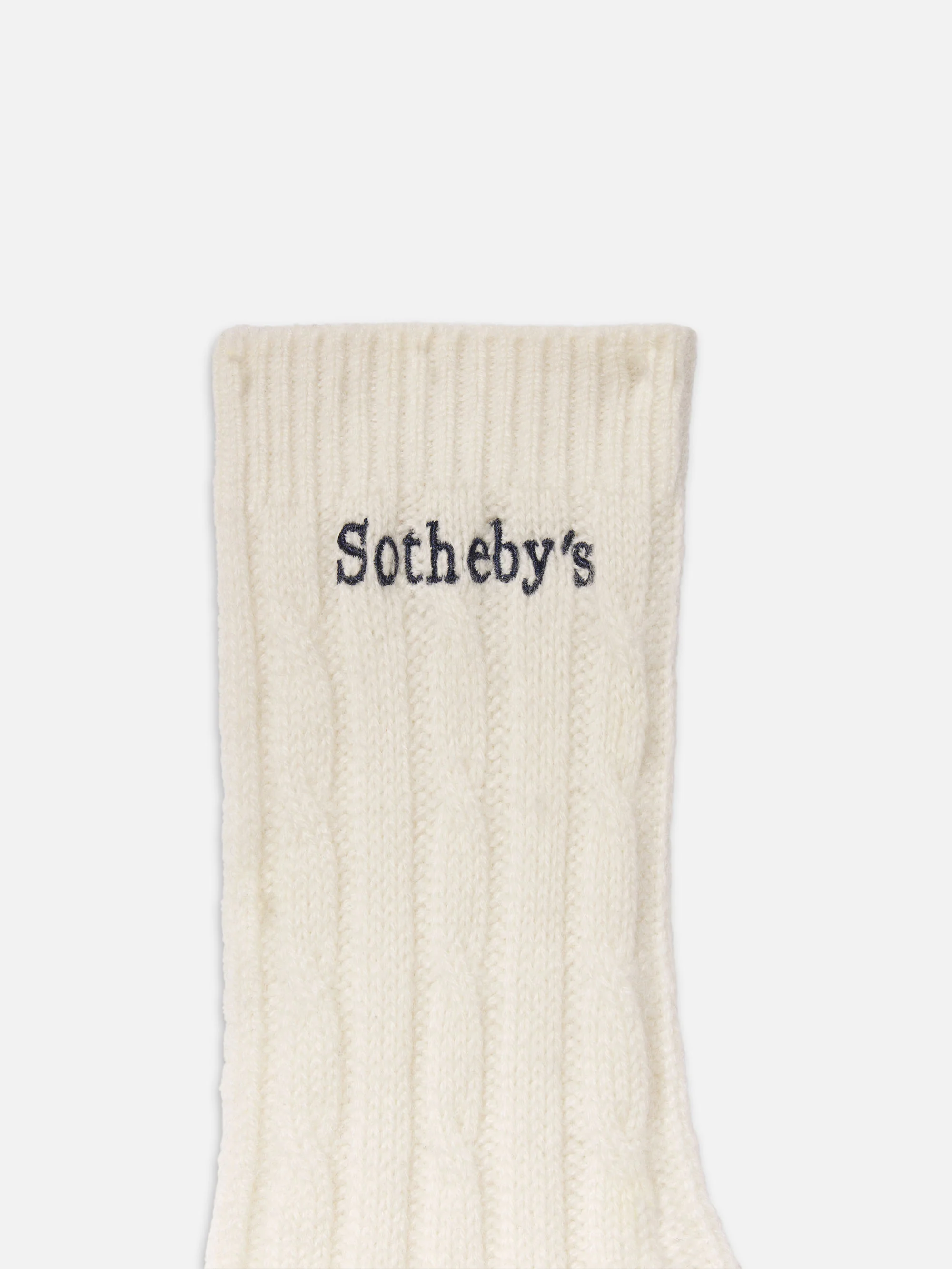 Sotheby’s Cable Socks -- Navy Multi - Image 4