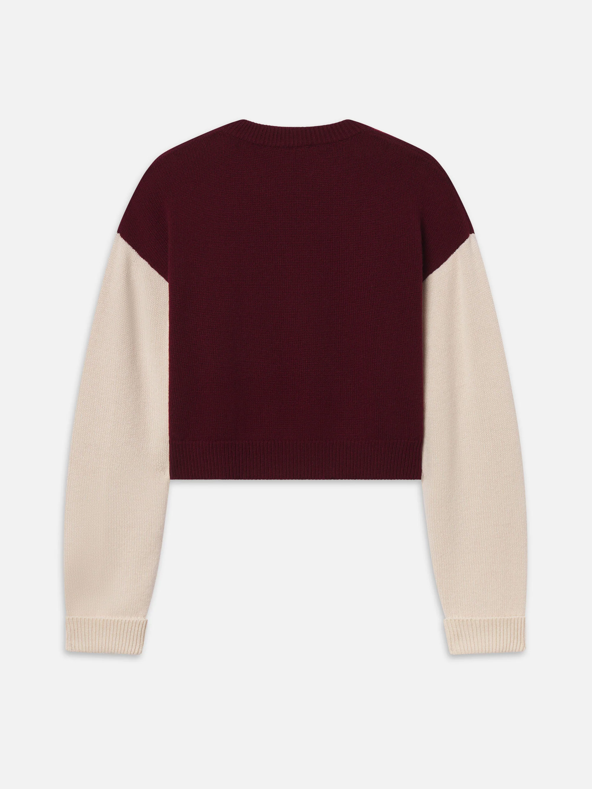 Sotheby’s Women's Cashmere Sweater -- Burgundy Multi - Image 3