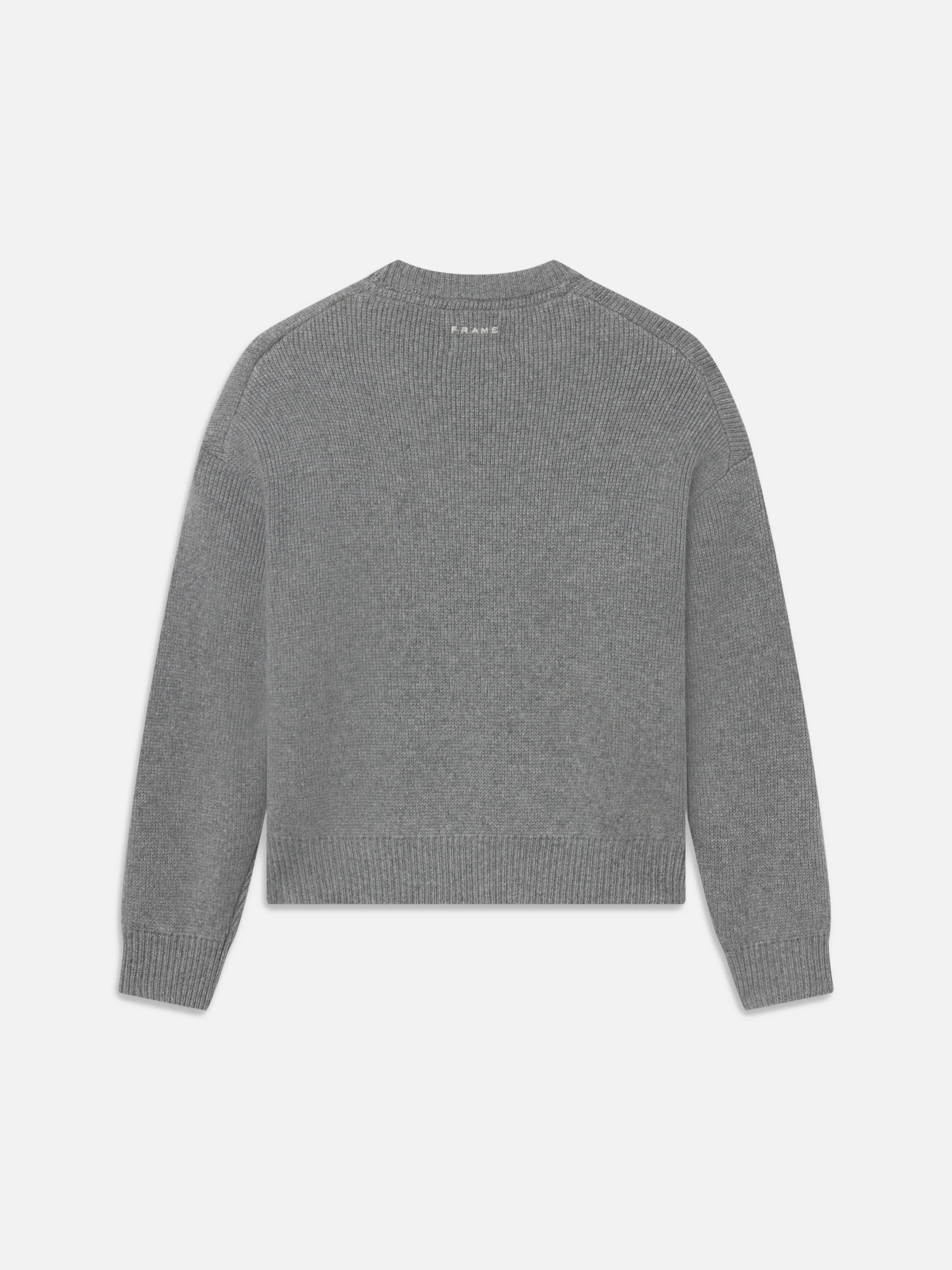 Sotheby's Unisex Cashmere Sweater -- Grey Melange - Image 5