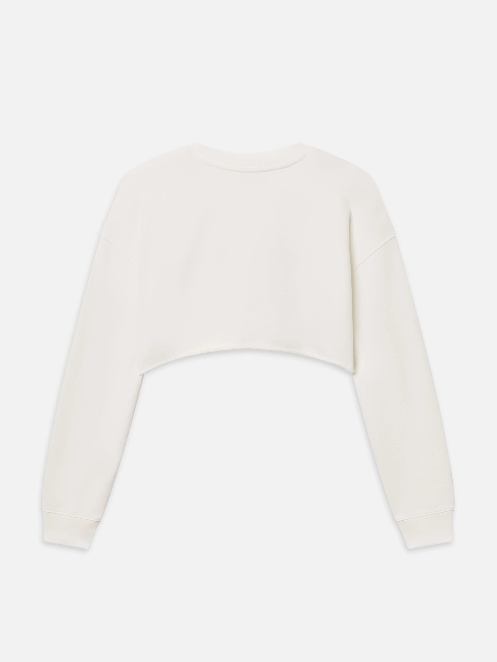 Sotheby’s Women's Cropped Sweatshirt -- Cream - Image 4