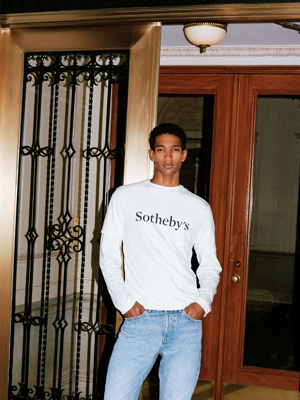 Sotheby's Unisex Classic Tee -- White - Image 2