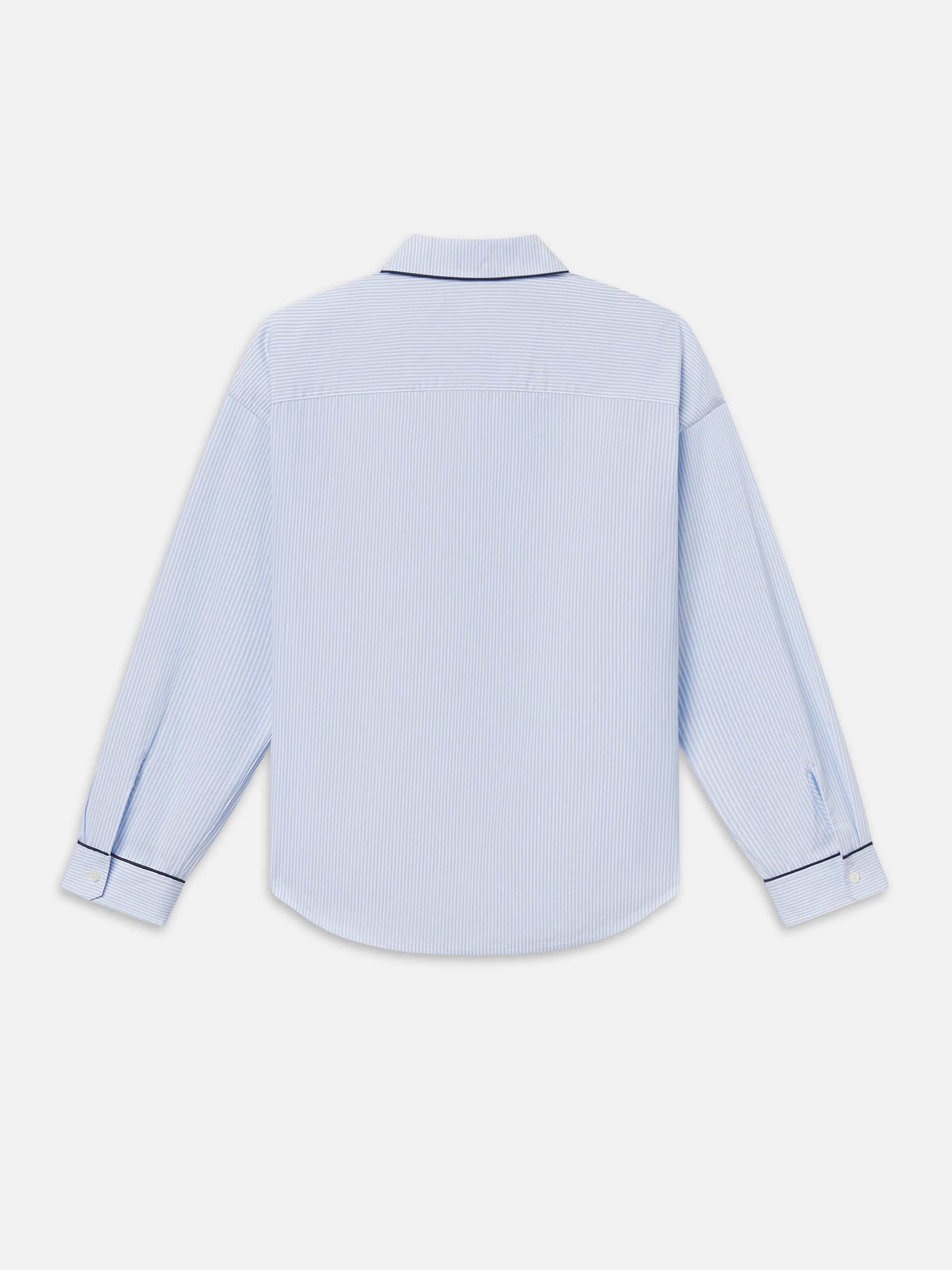Sotheby's Unisex Pajama Shirt -- Blue Stripe - Image 5