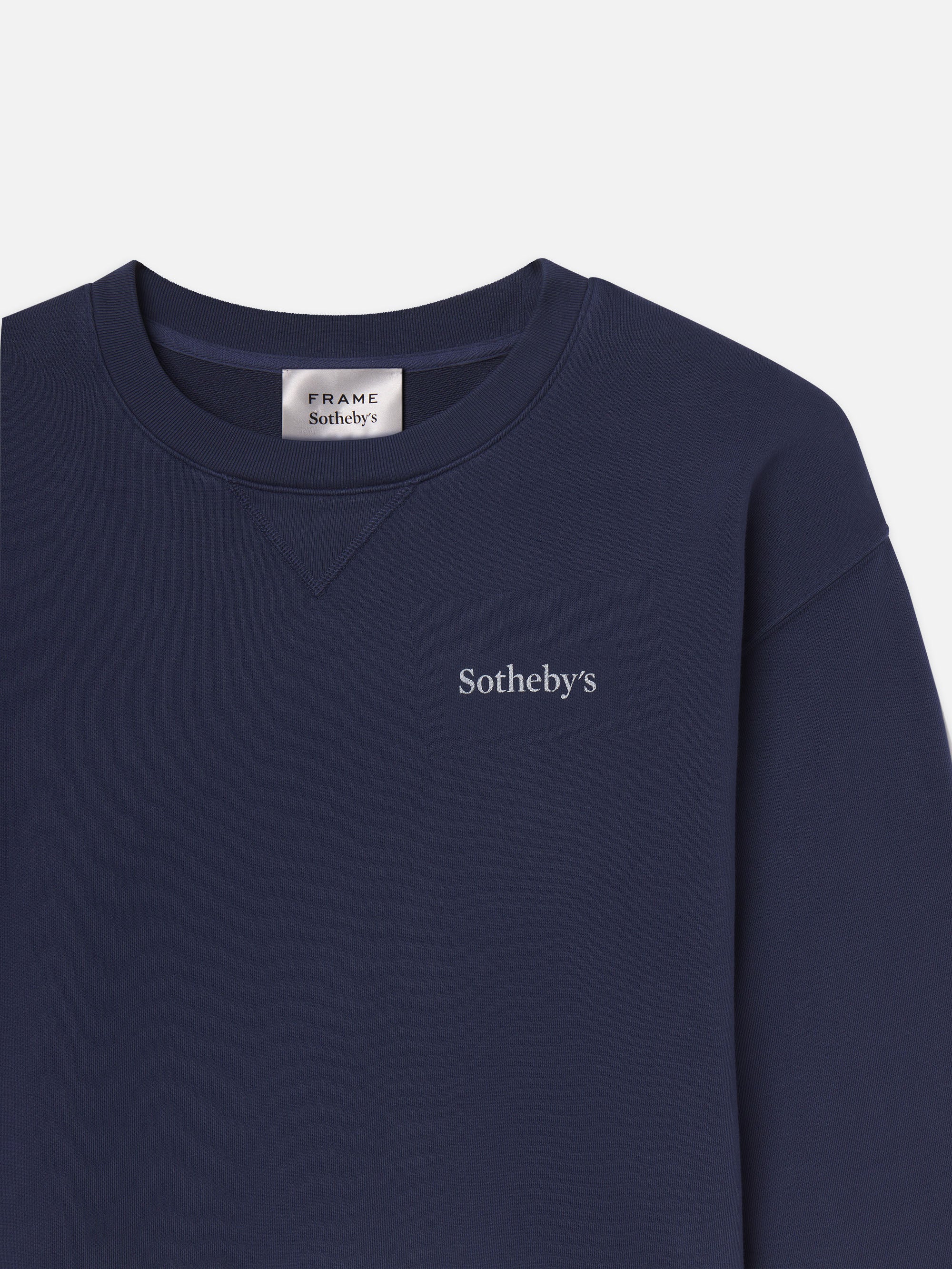 Sotheby's Unisex Crewneck Sweatshirt -- Navy - Image 4