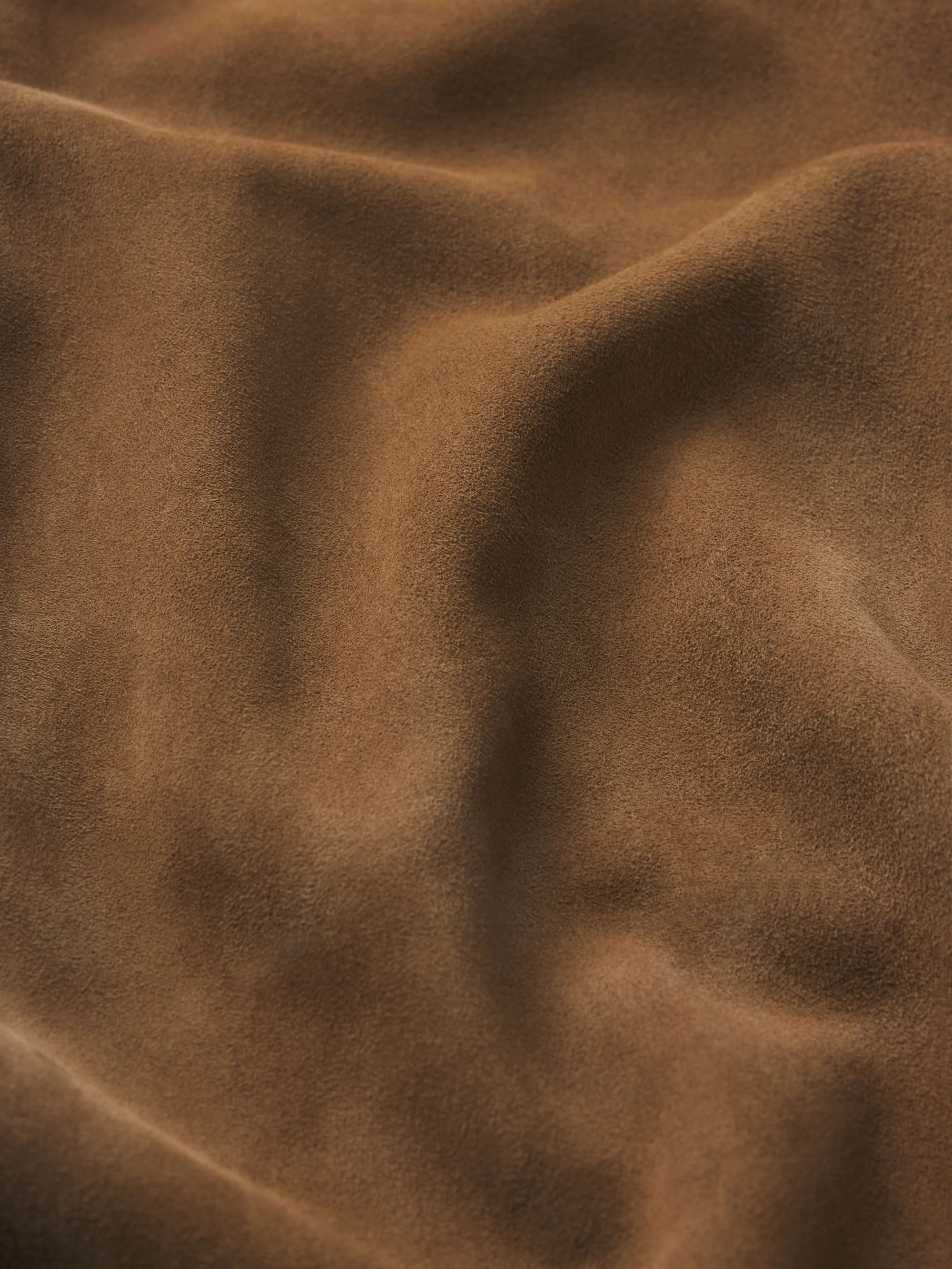 Suede Blazer -- Caramel - Image 4