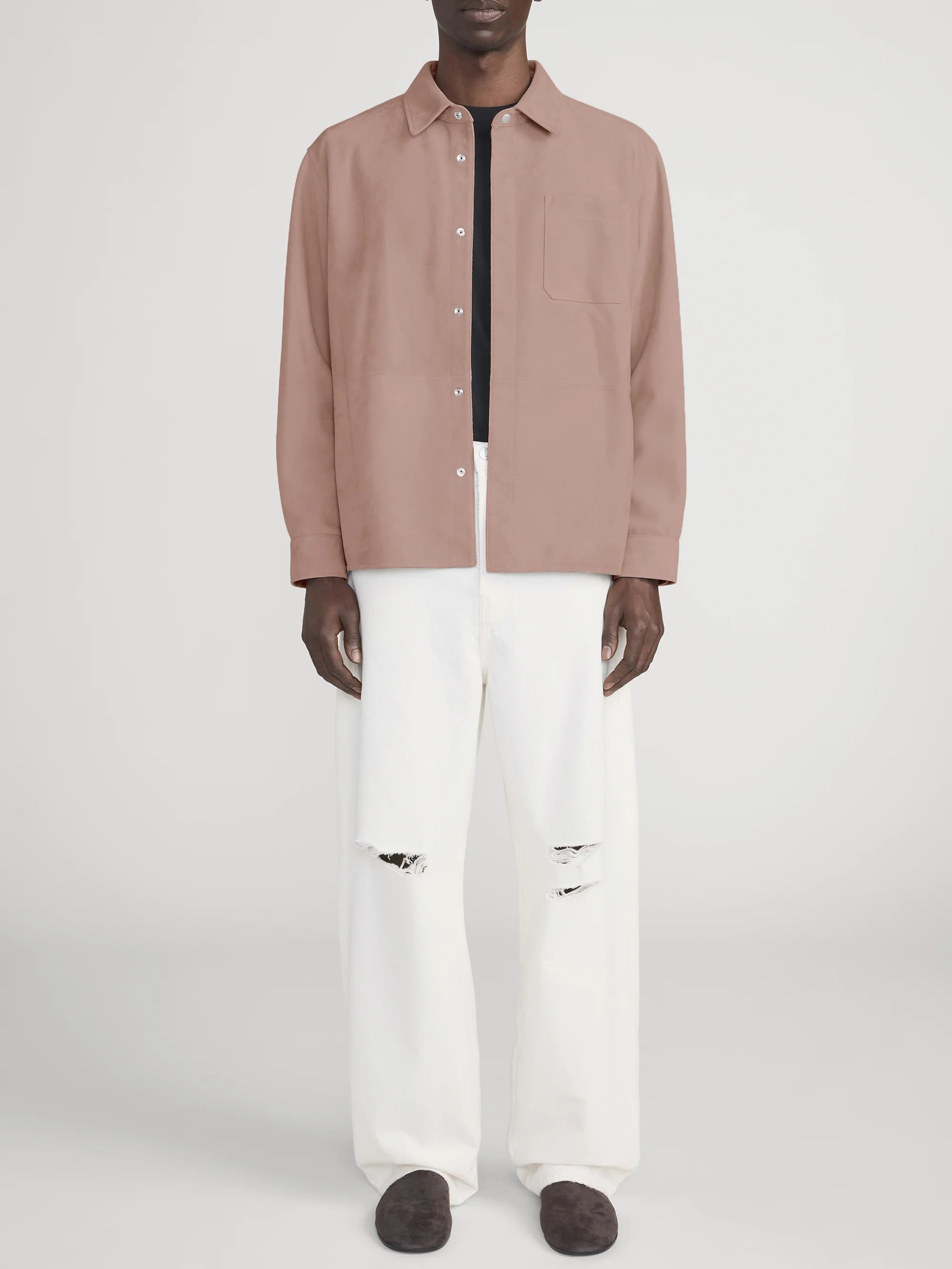 Suede Shirt -- Smoky Mauve - Image 2