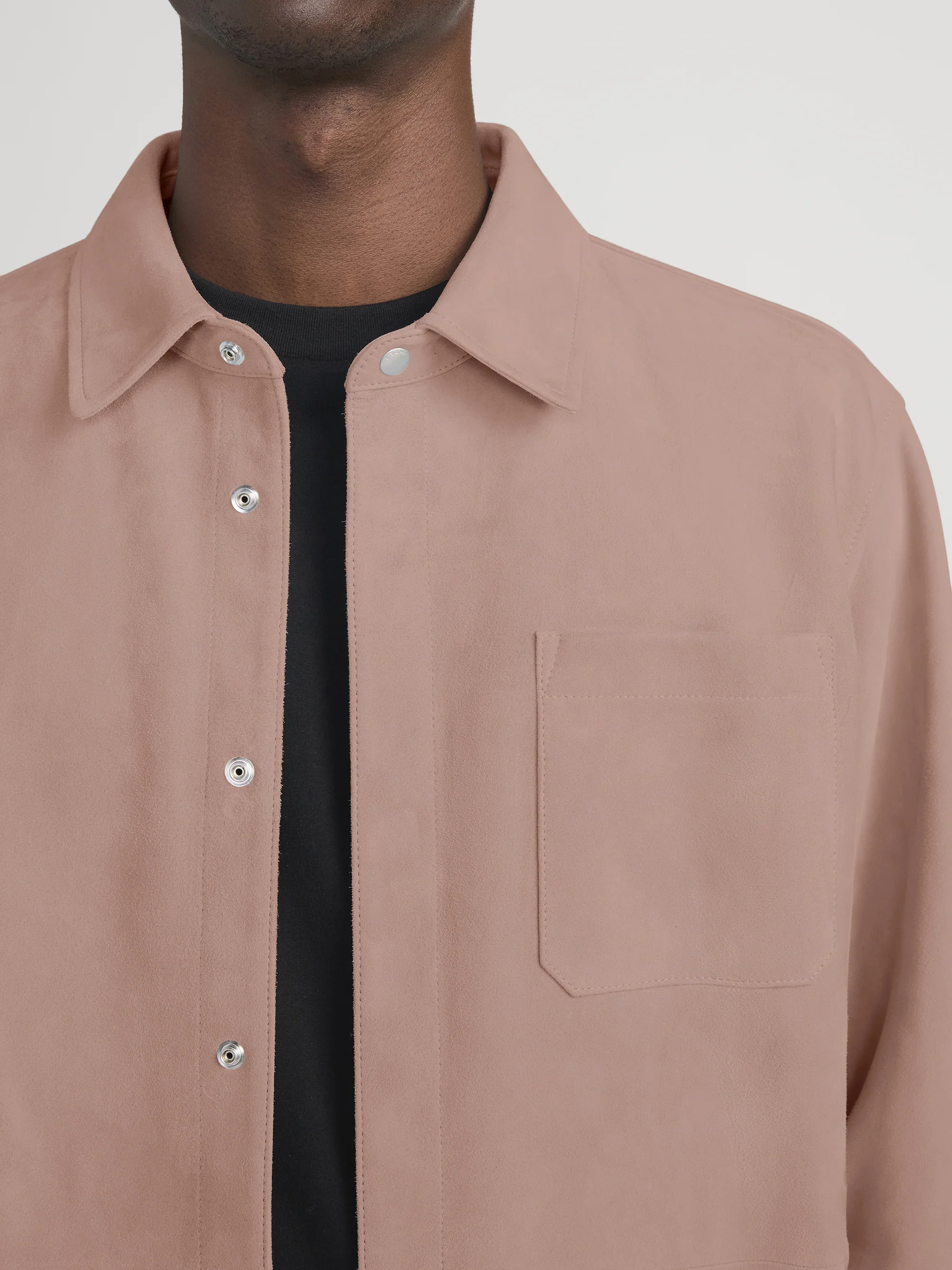 Suede Shirt -- Smoky Mauve - Image 4