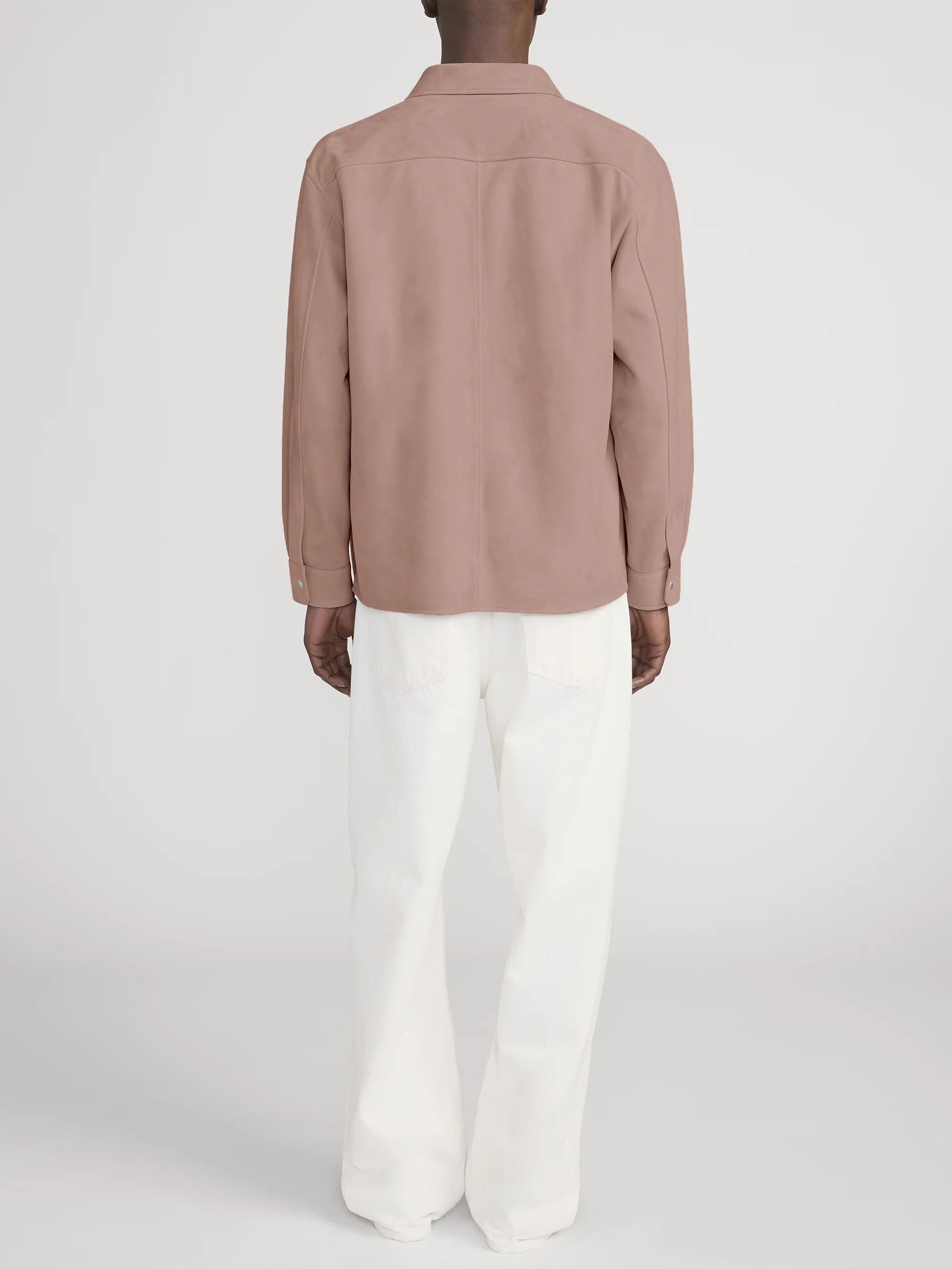 Suede Shirt -- Smoky Mauve - Image 5