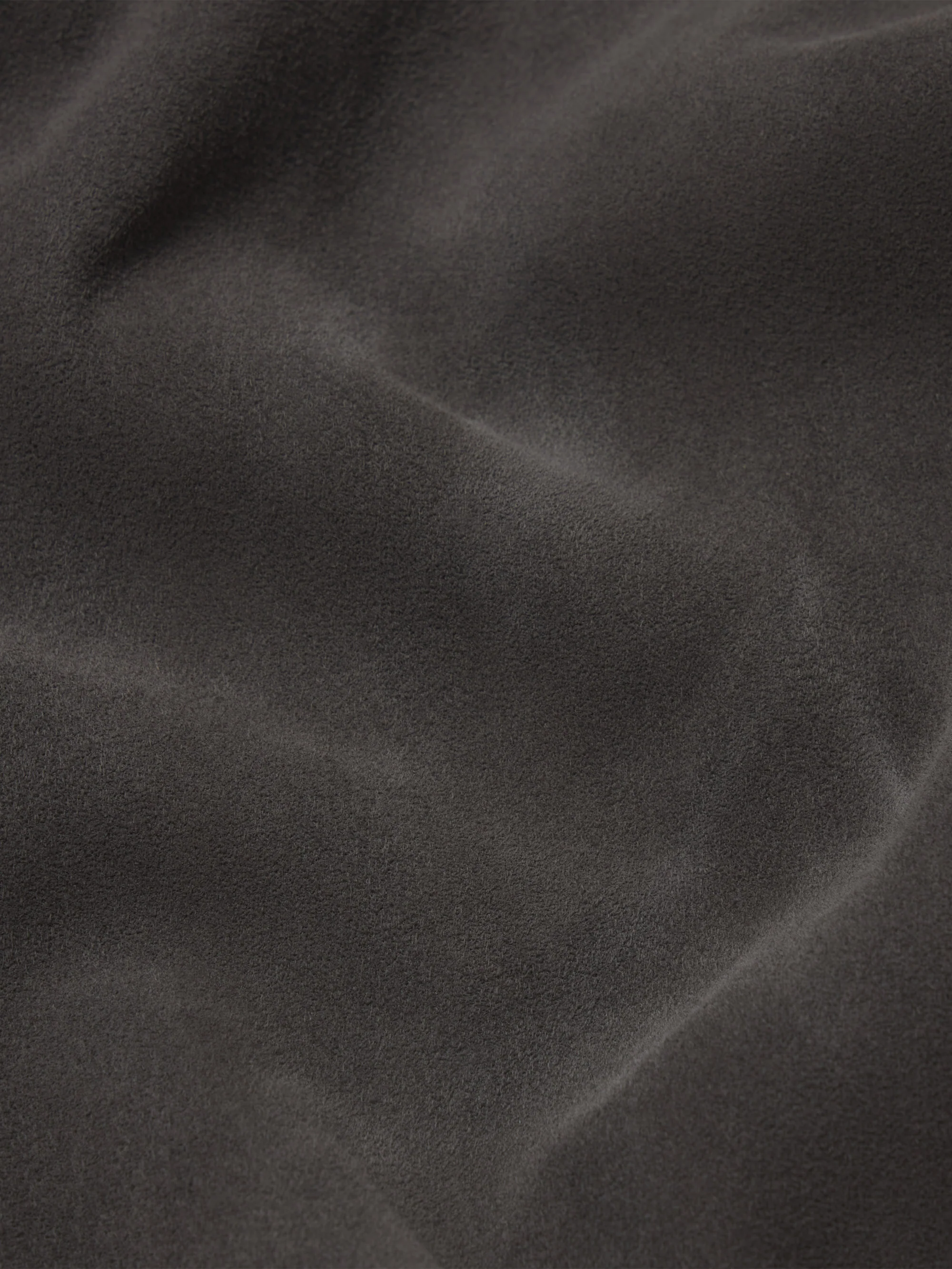 Suede Trucker Jacket -- Dark Grey - Image 9