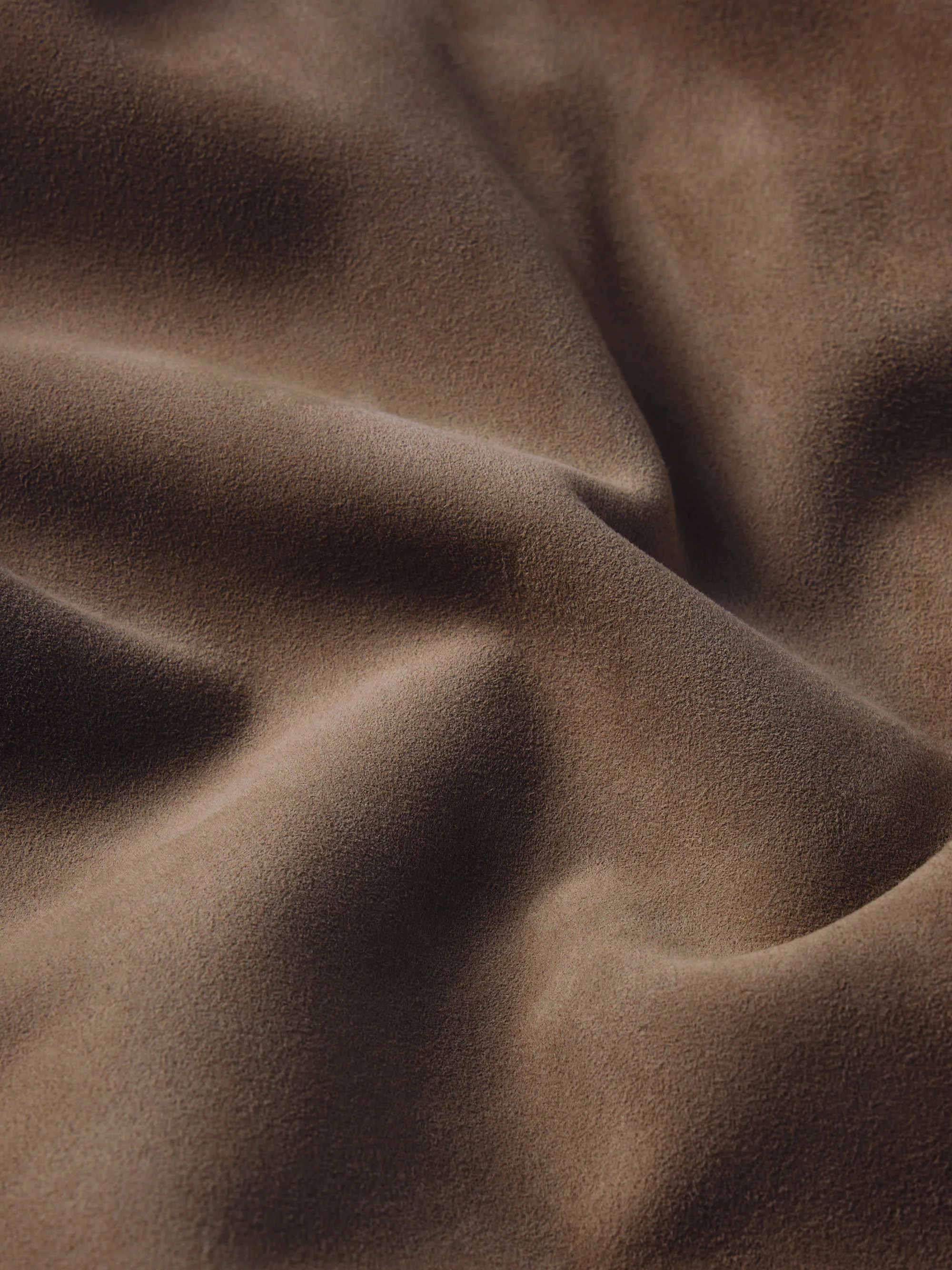 Suede Trucker Jacket -- Mocha - Image 7