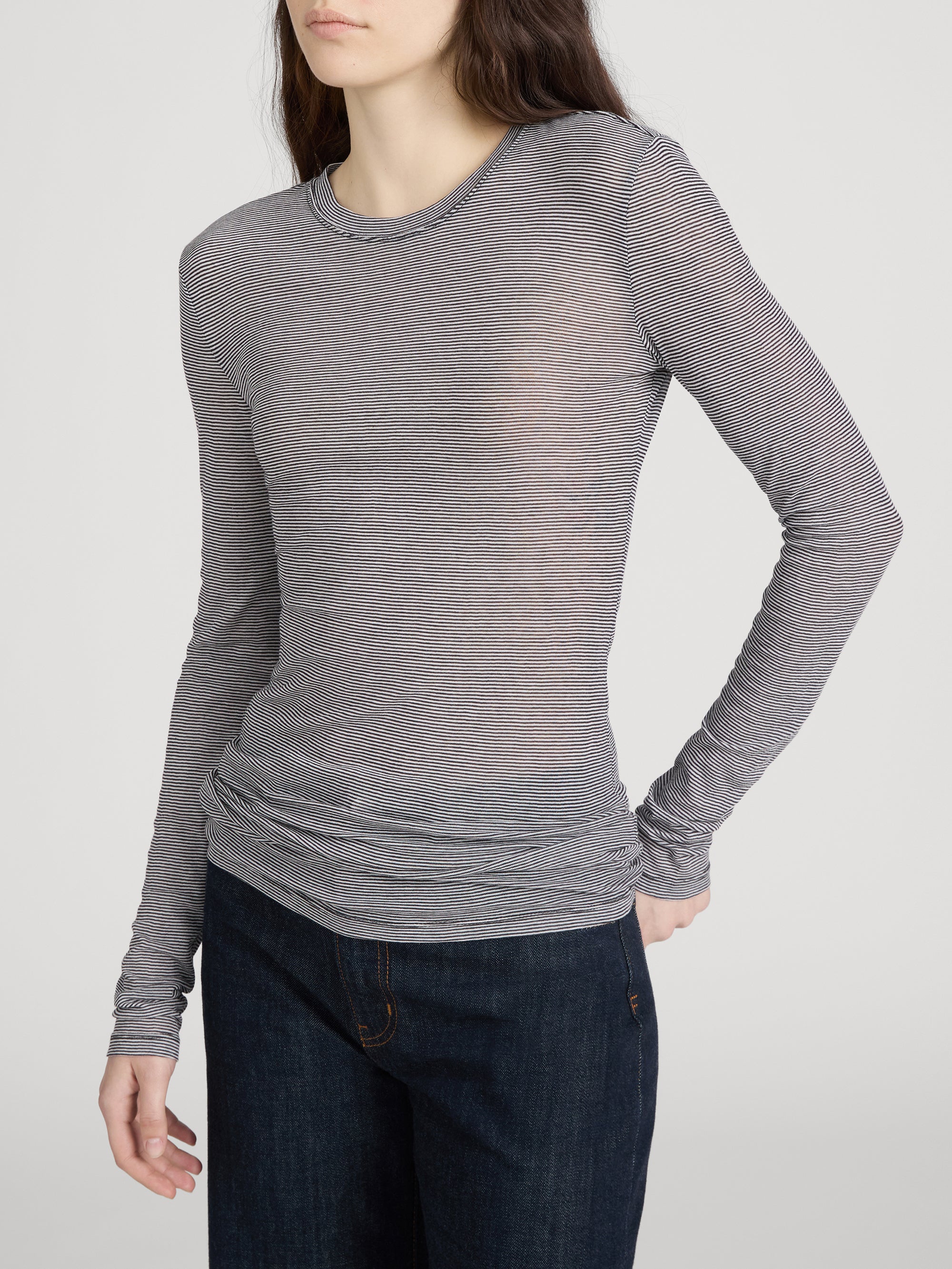 The Airy Tunic -- Black Multi - Image 4