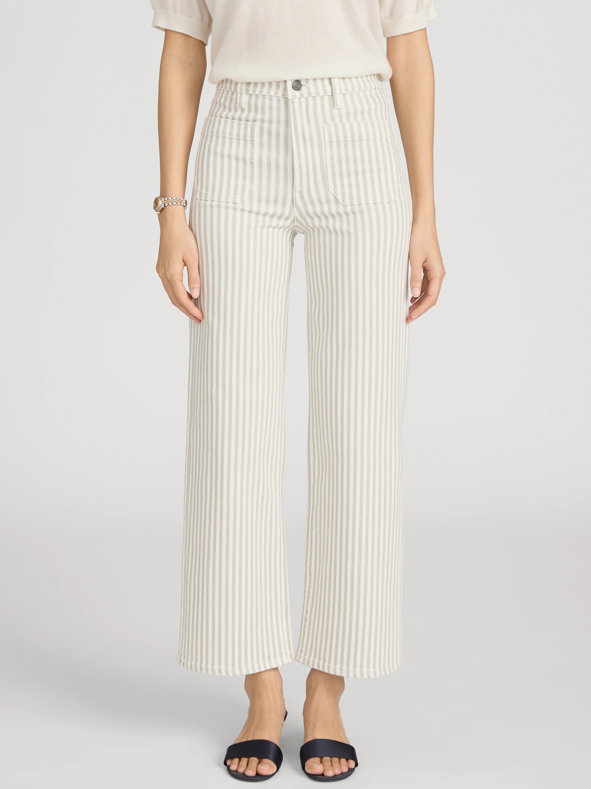 The Anchor Pant -- Flax Stripe - Image 3