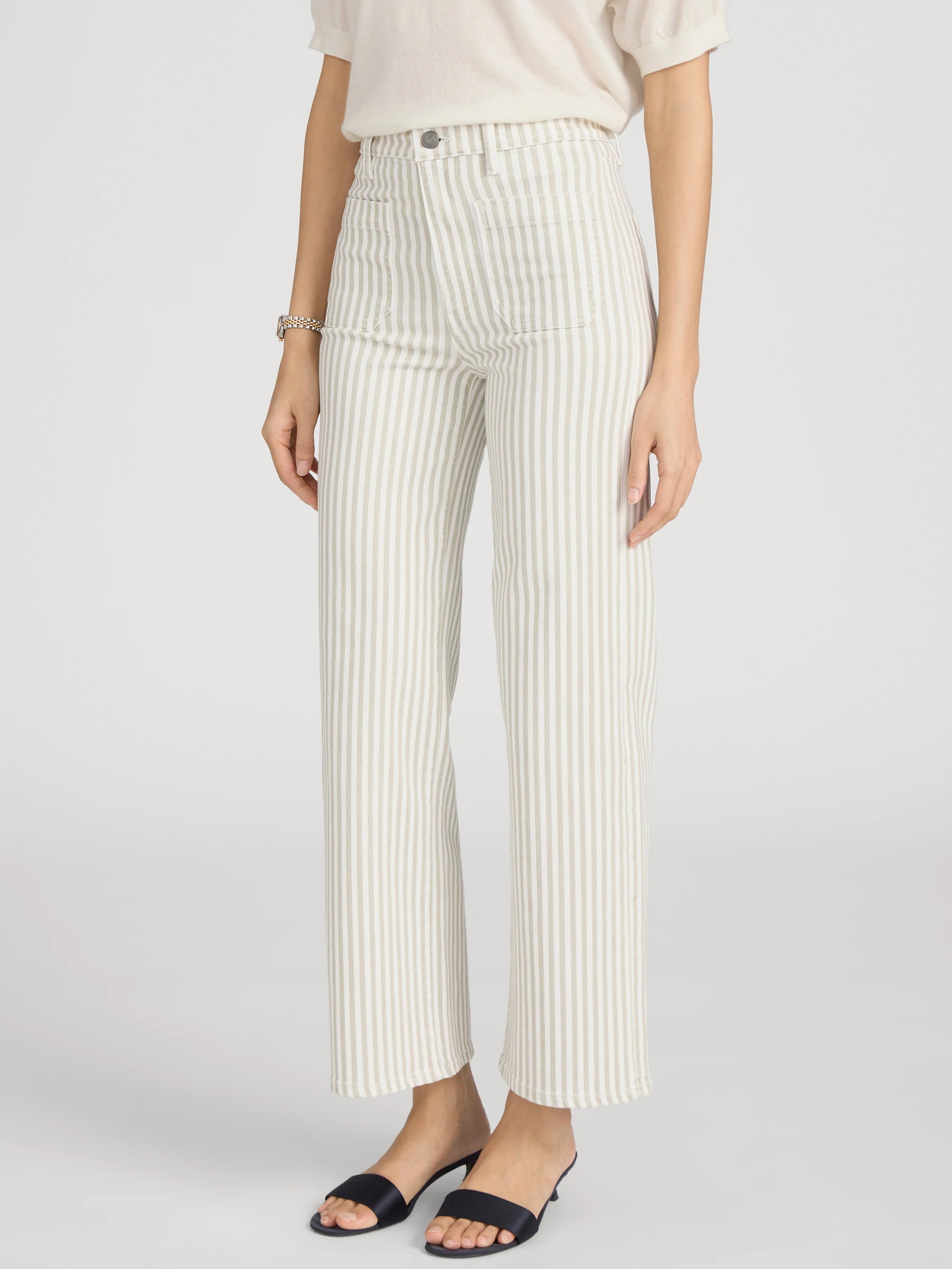 The Anchor Pant -- Flax Stripe - Image 4