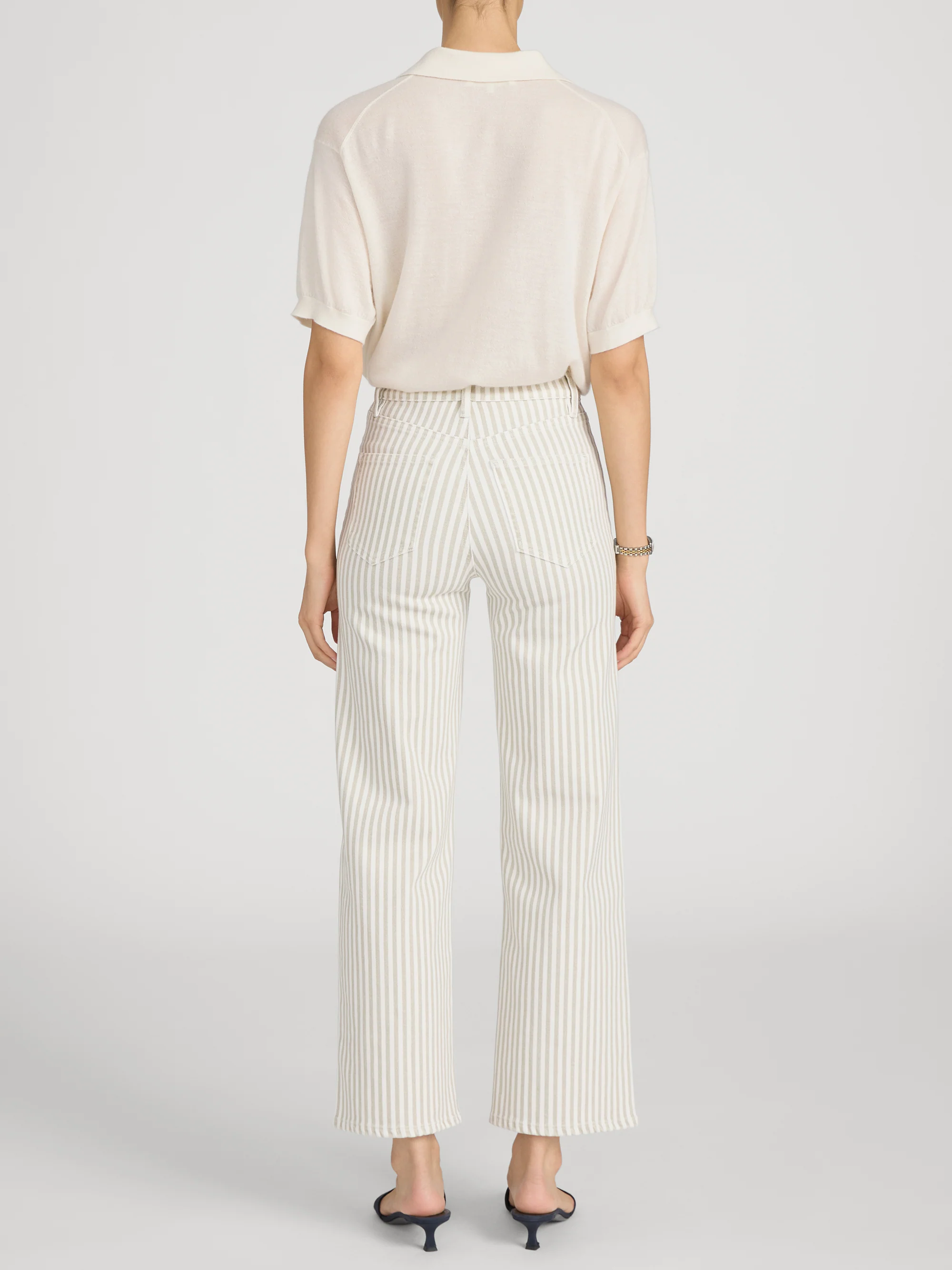 The Anchor Pant -- Flax Stripe - Image 6