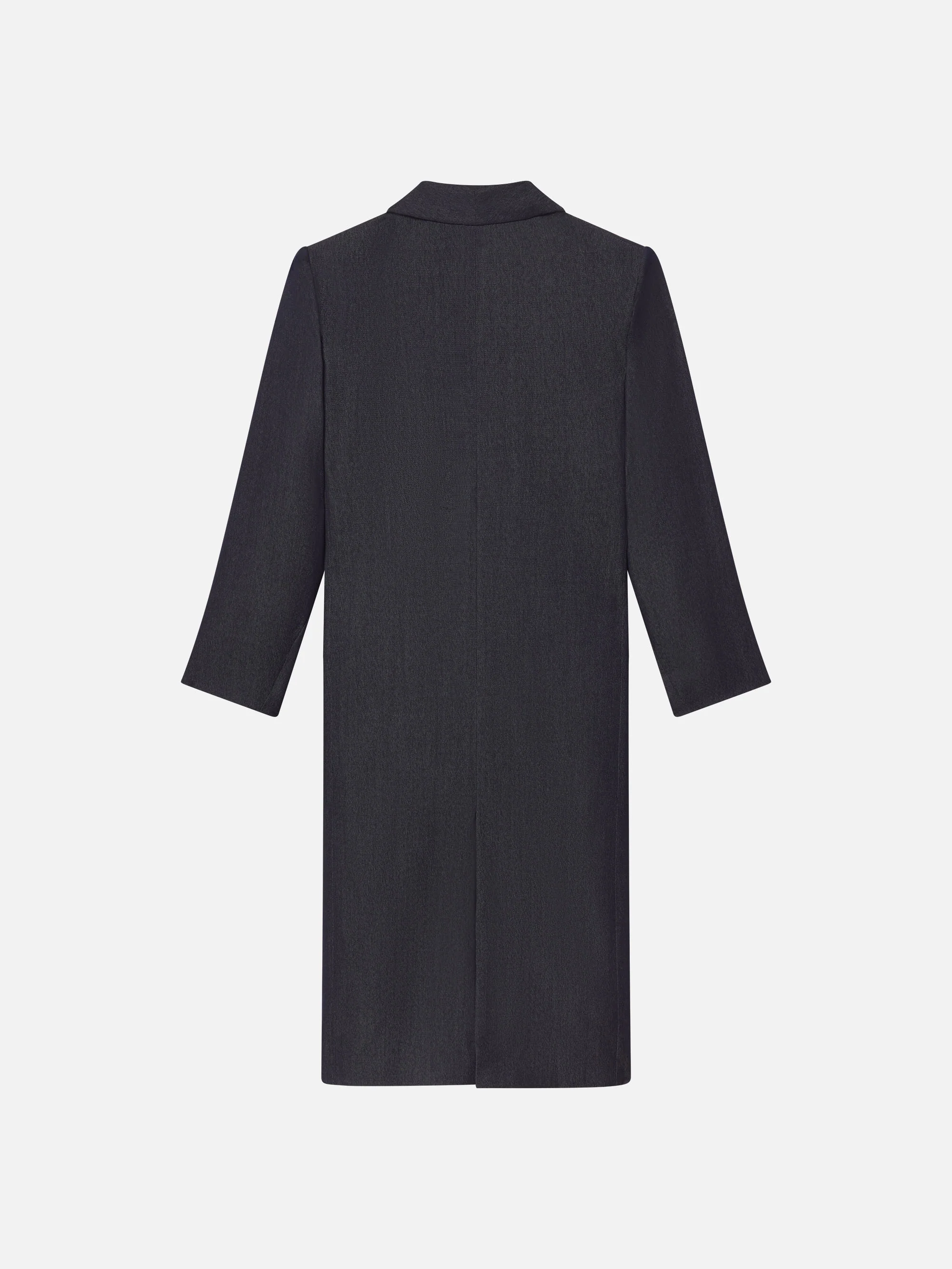The Atelier Cloaked Overcoat -- Denim - Image 3