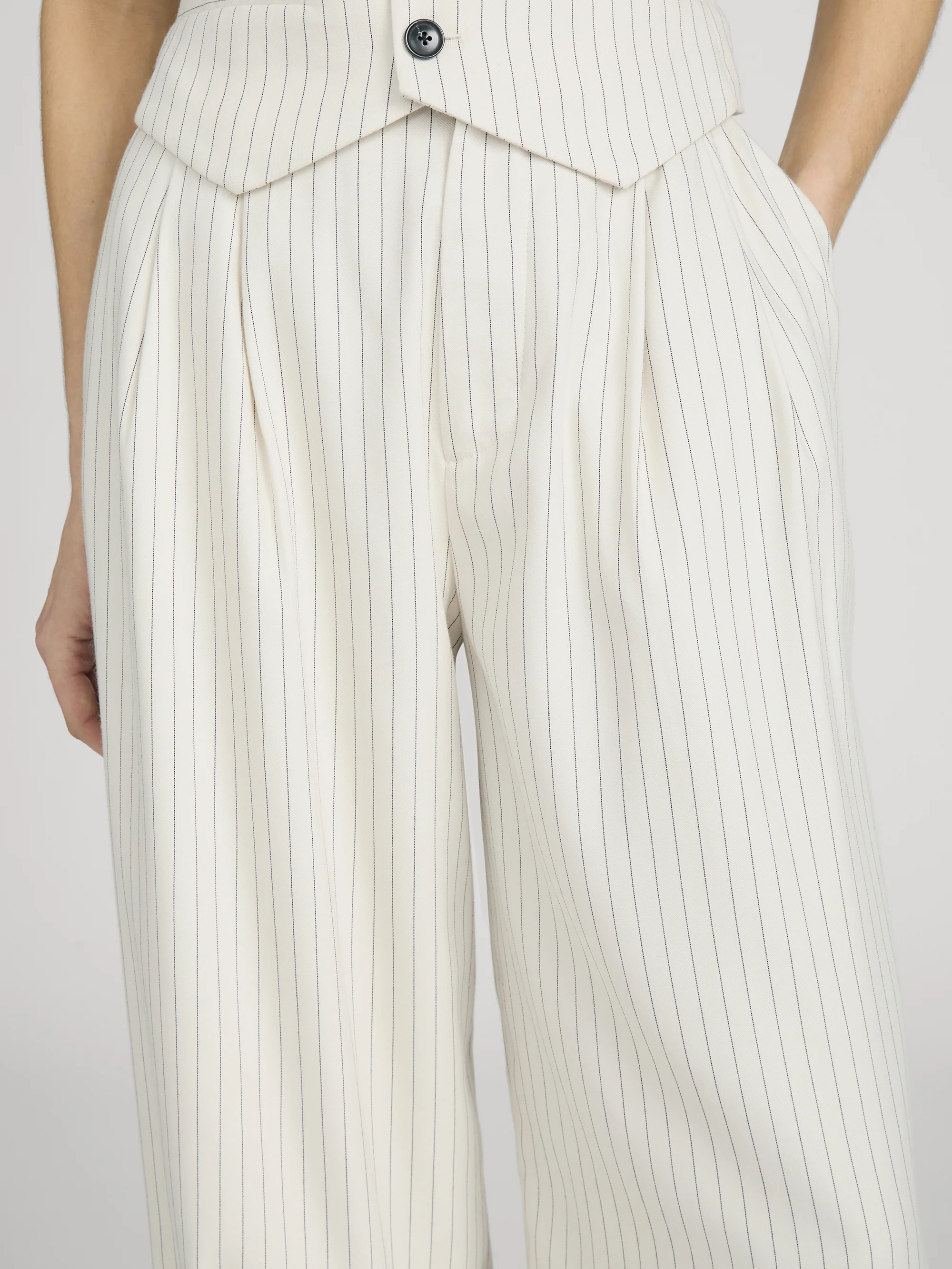 The Avenue Pant -- Cream Multi - Image 5