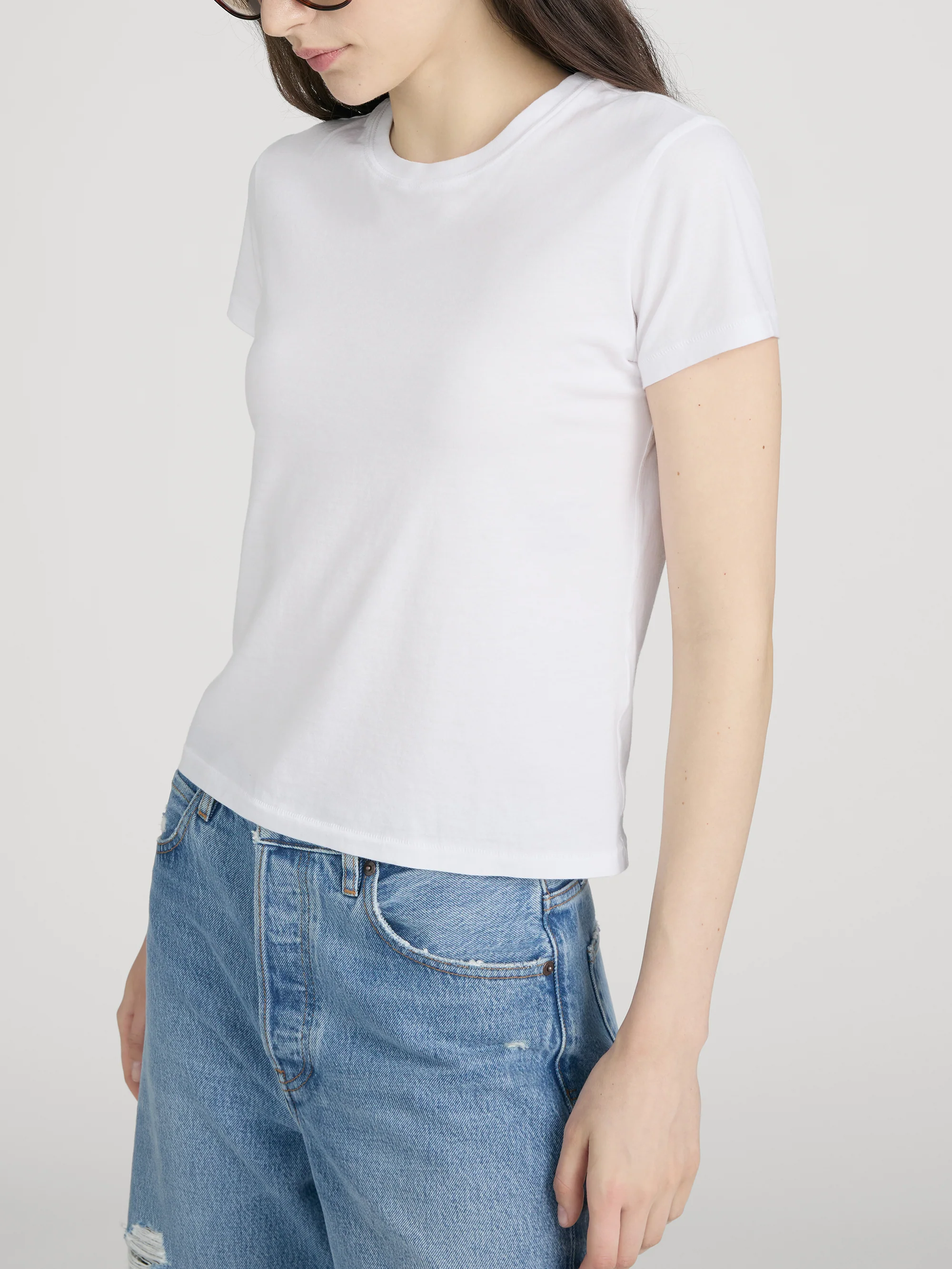 The Baby Tee -- White - Image 4