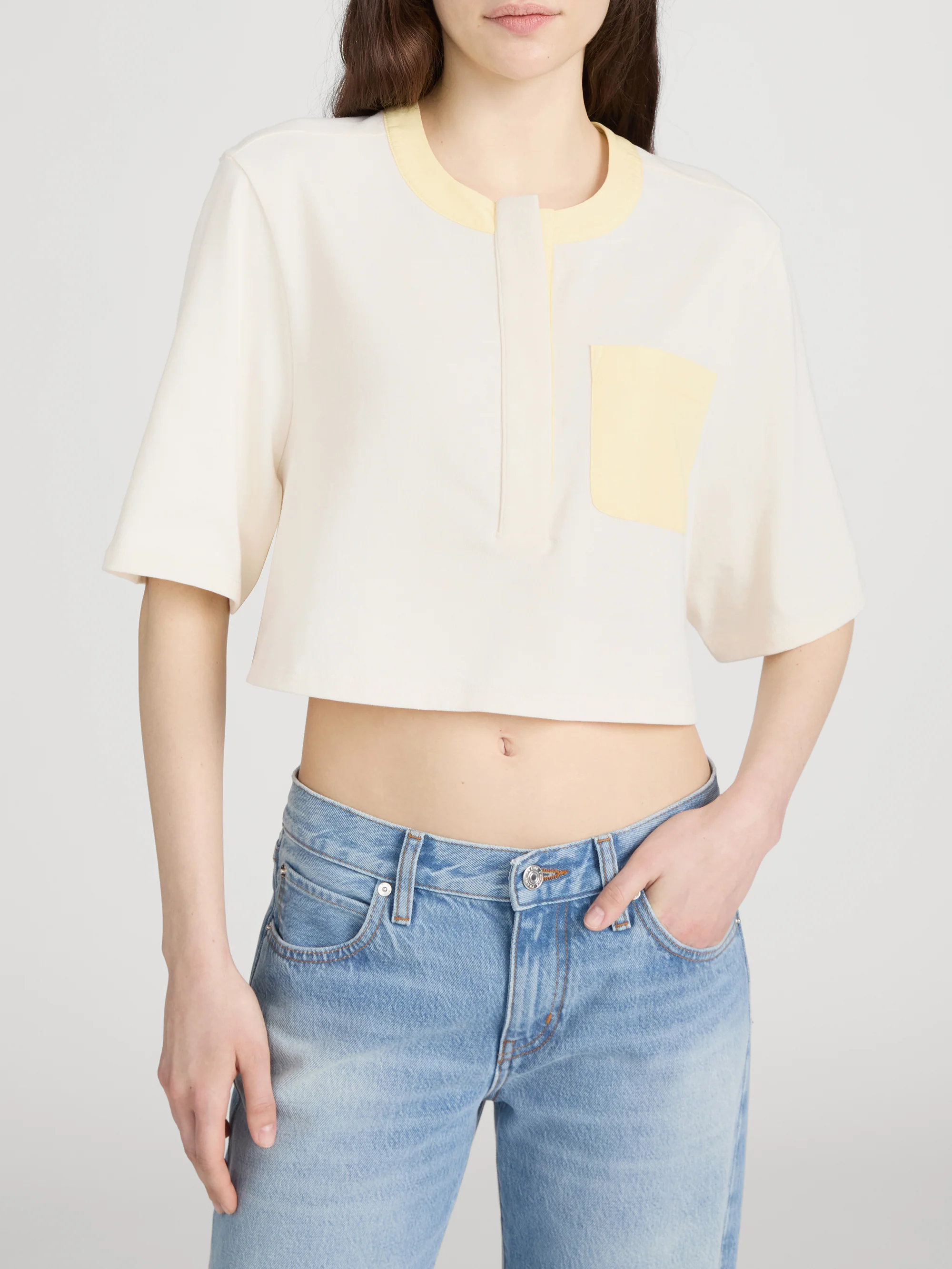 The Bodega Tee -- Lemon Multi - Image 3