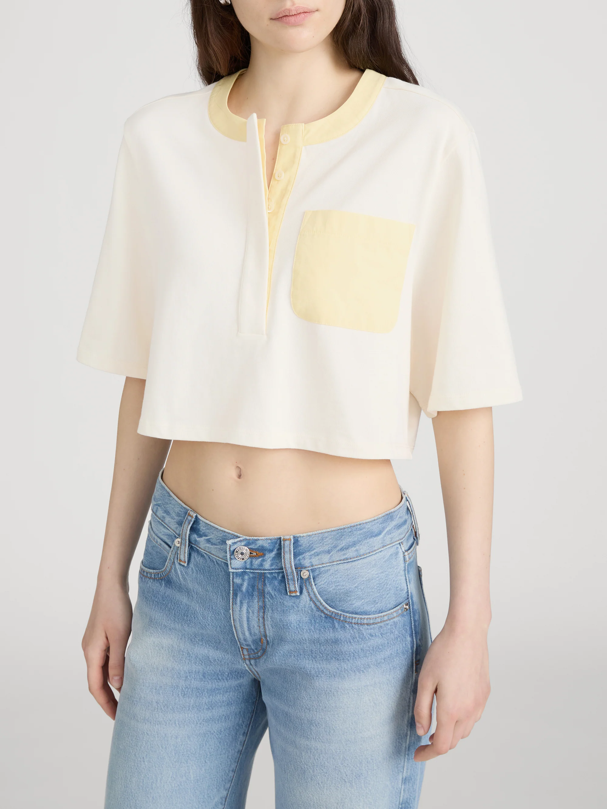 The Bodega Tee -- Lemon Multi - Image 4