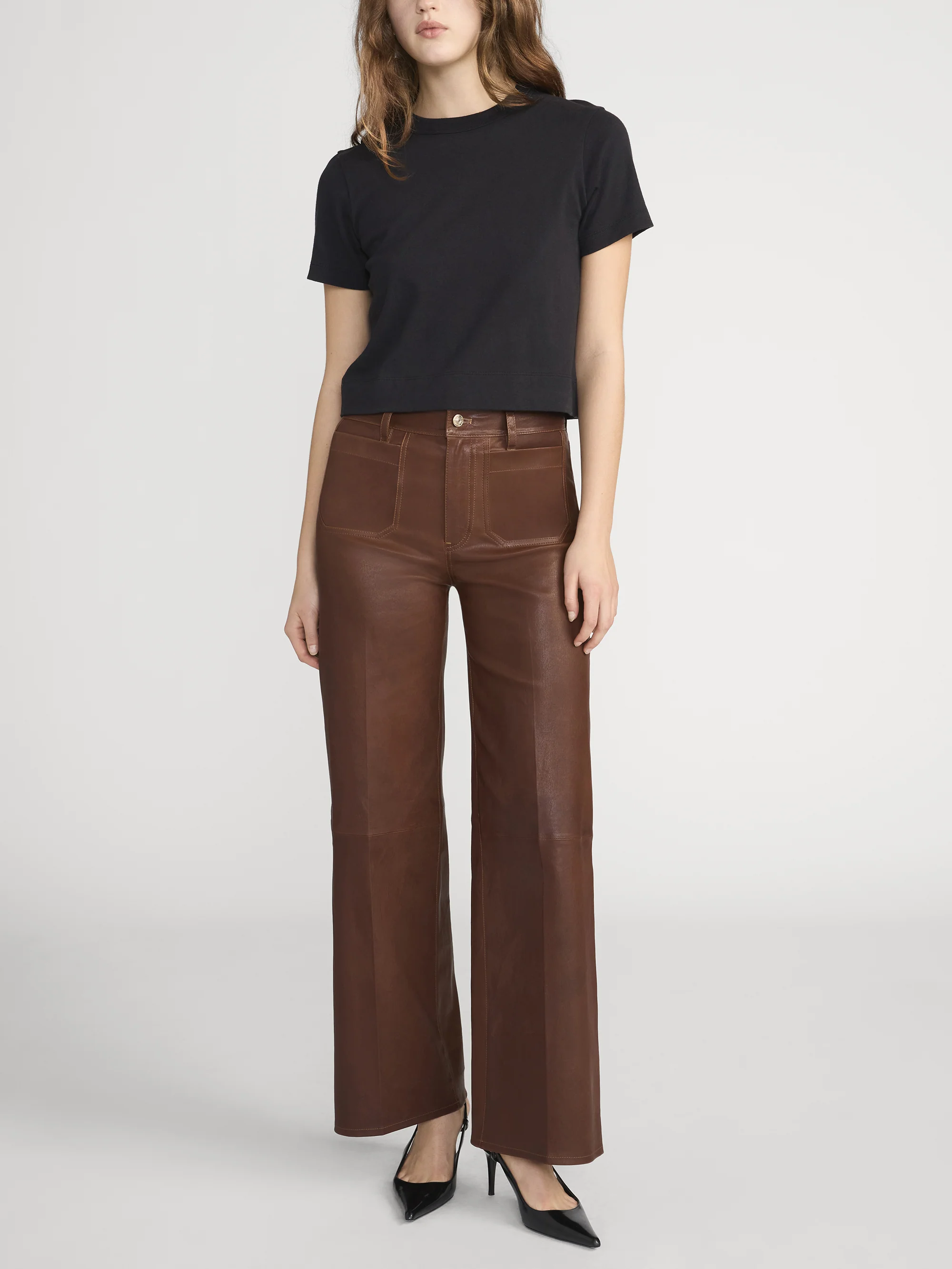 The Boxy Tee -- Black - Image 2