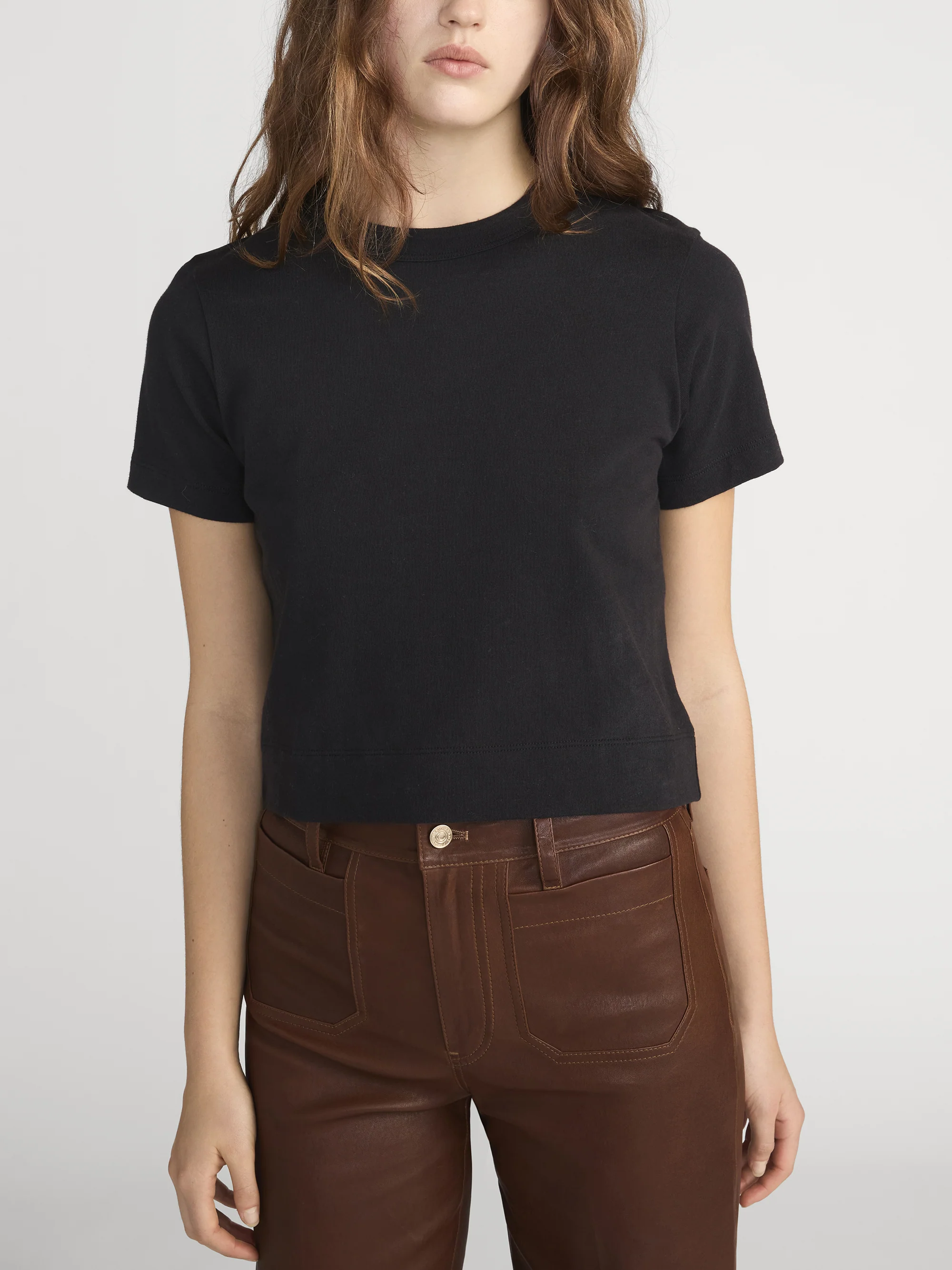 The Boxy Tee -- Black - Image 3