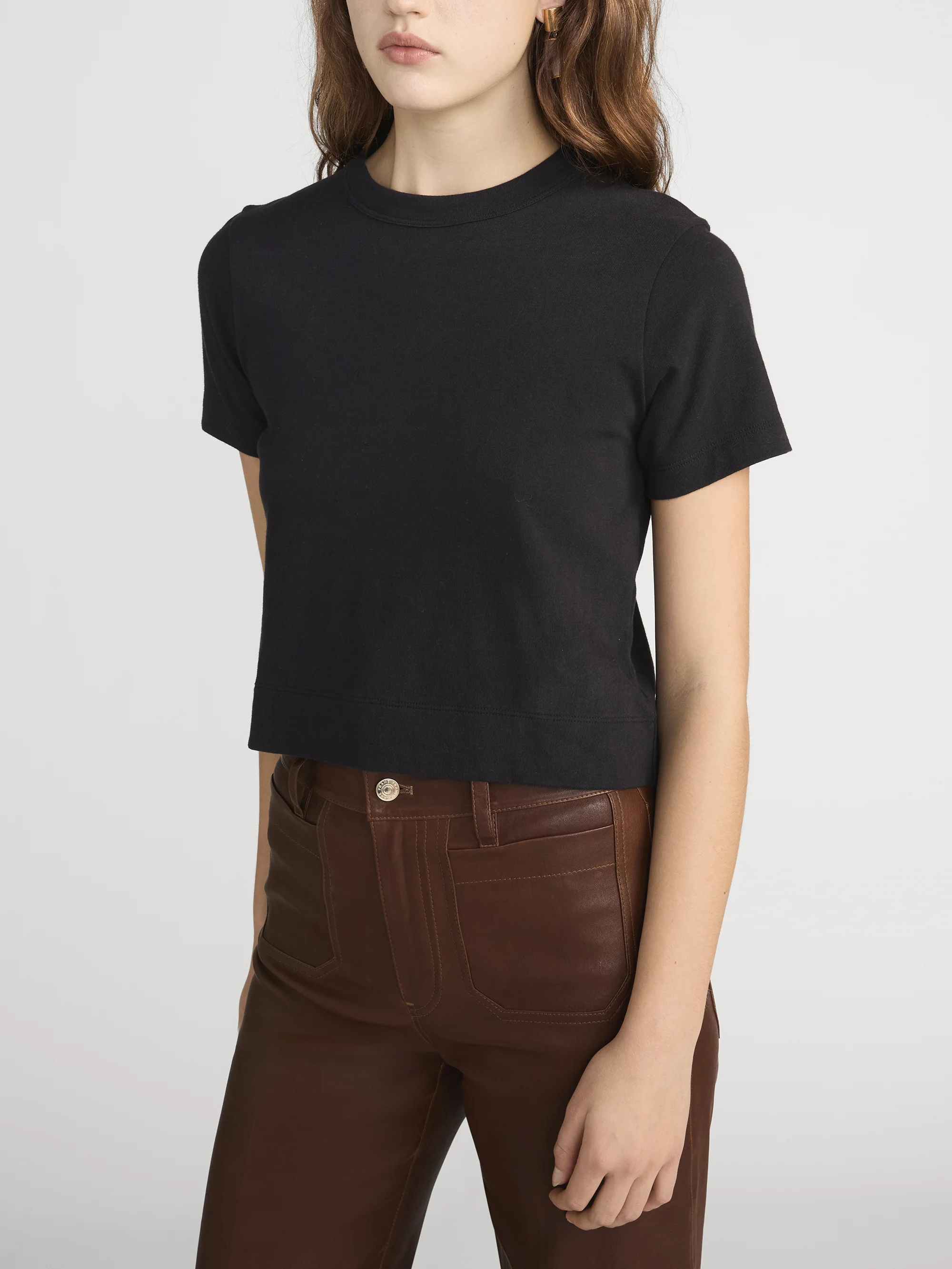 The Boxy Tee -- Black - Image 4