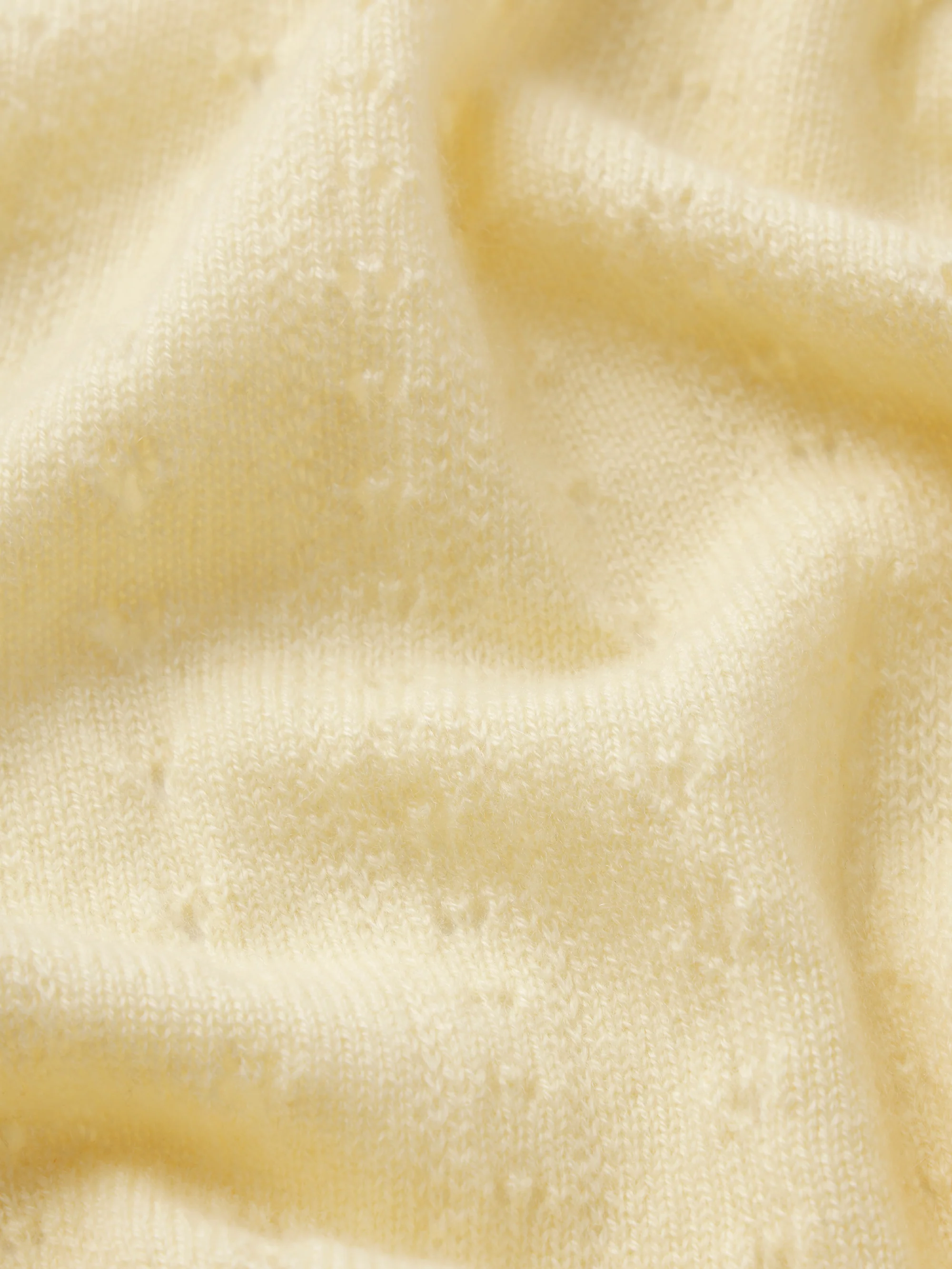 The Cashmere Charm Sweater -- Canary - Image 7