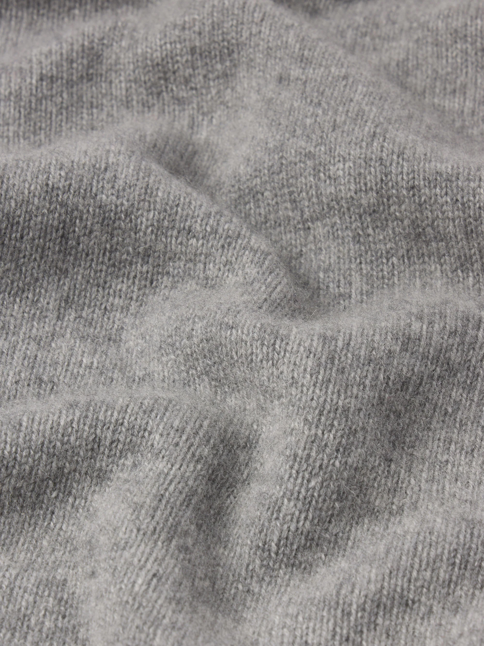 Cashmere Crewneck Sweater -- Gris - Image 7