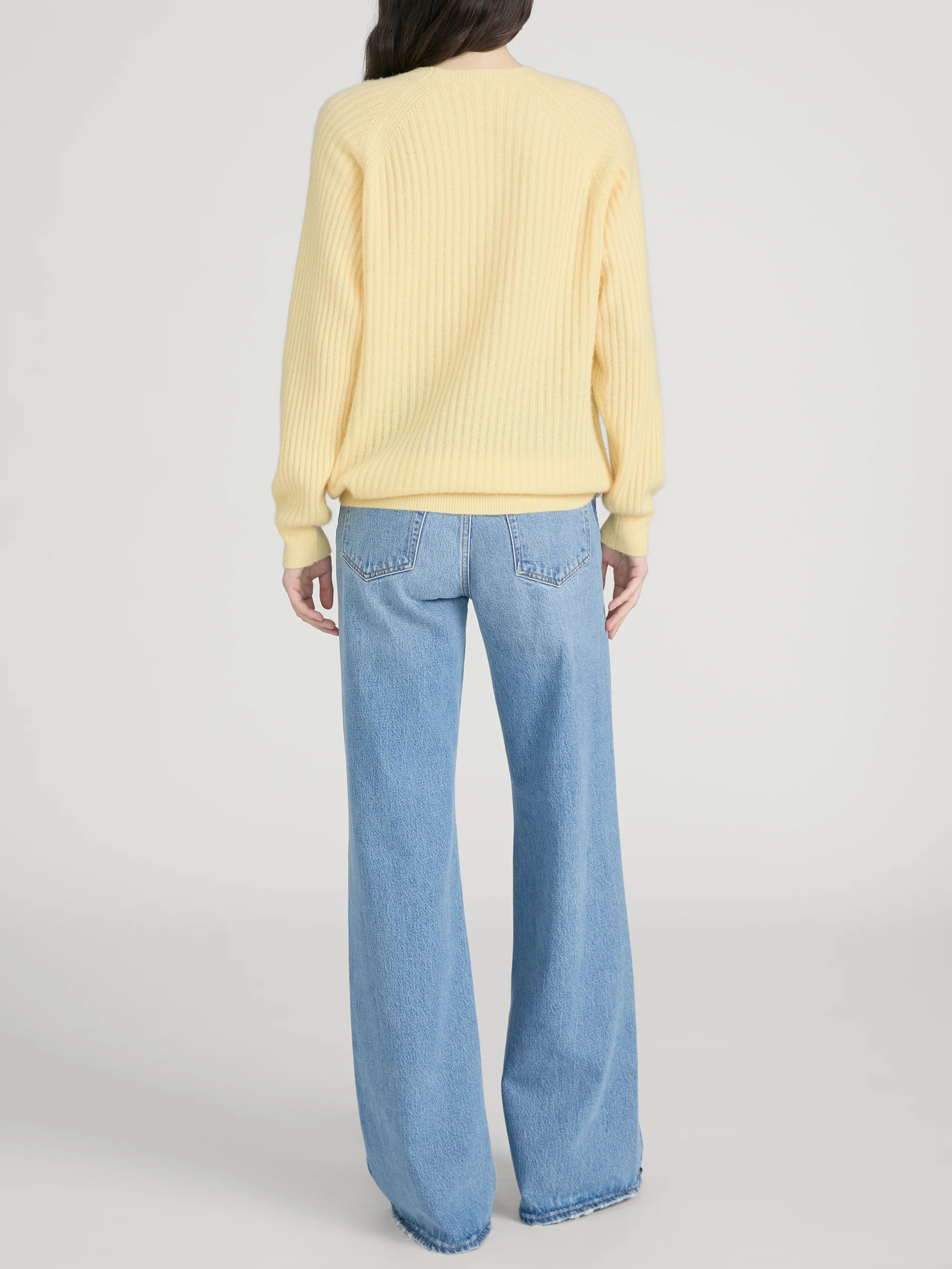 The Cashmere Sunbeam Sweater -- Canary - Image 6