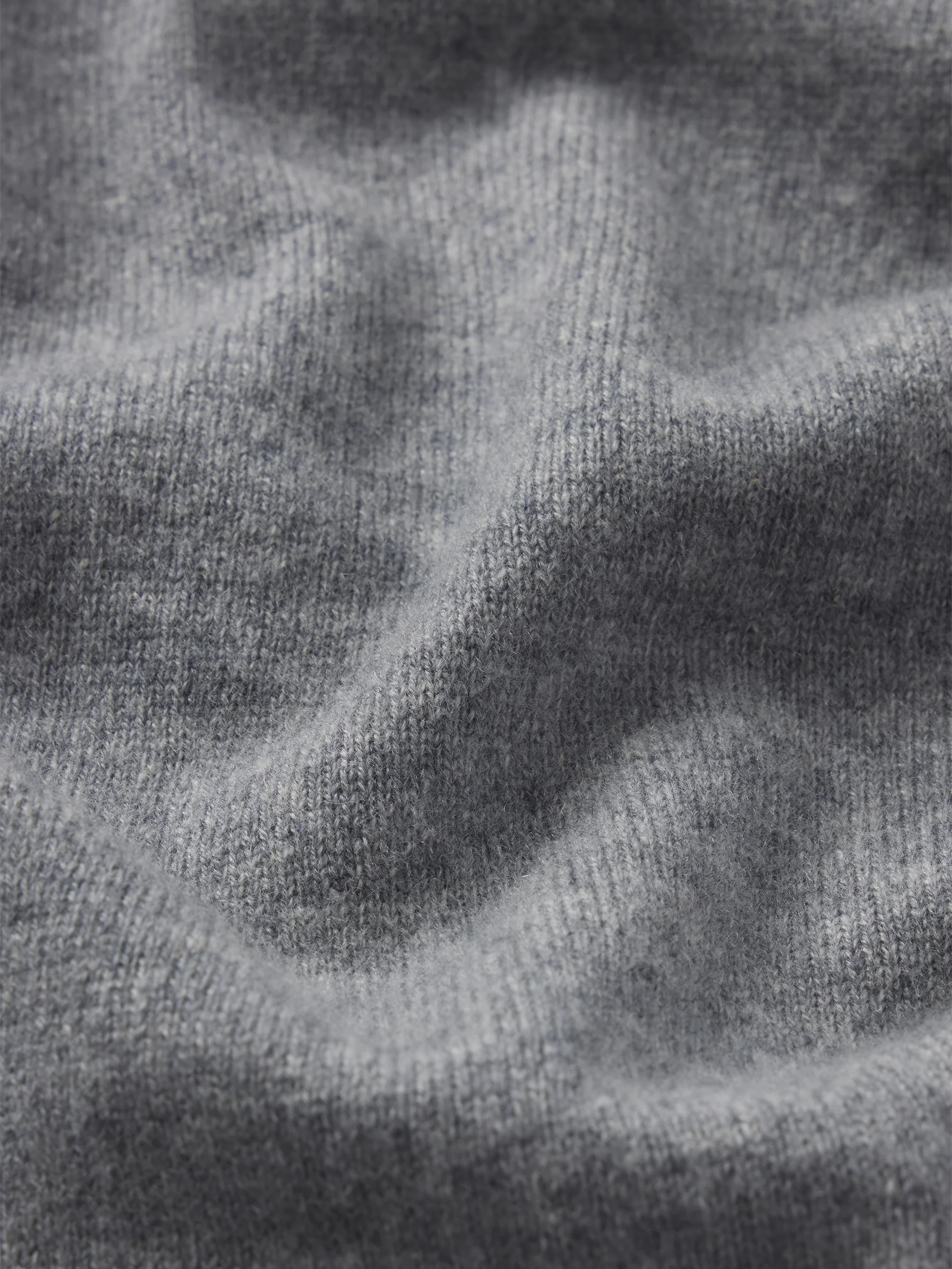 The Cashmere V Cardi -- Heather Grey - Image 7