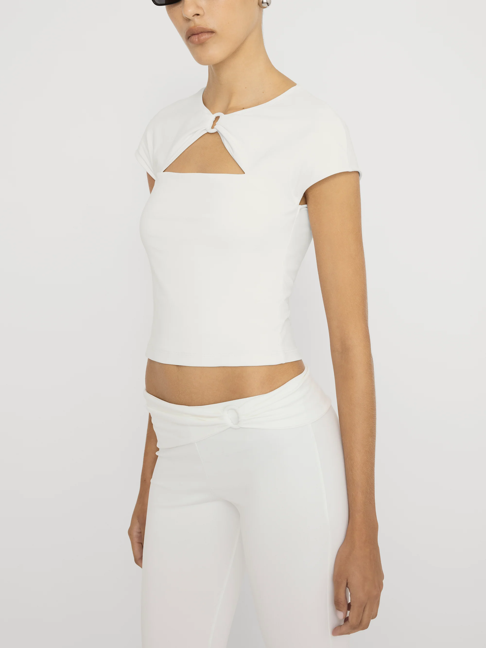 The Casino Top -- White - Image 4