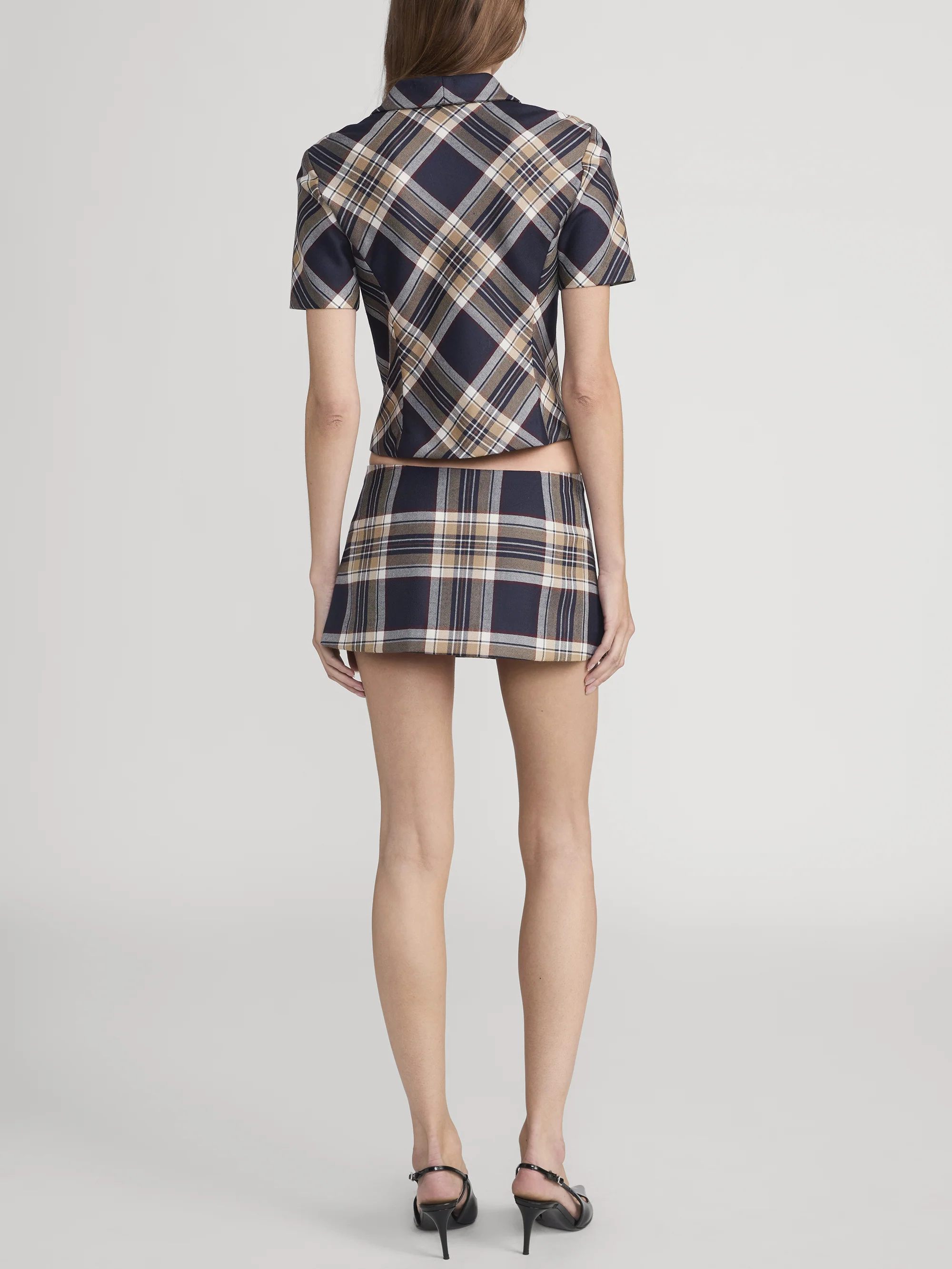 The Checkmate Top -- Navy Multi - Image 6