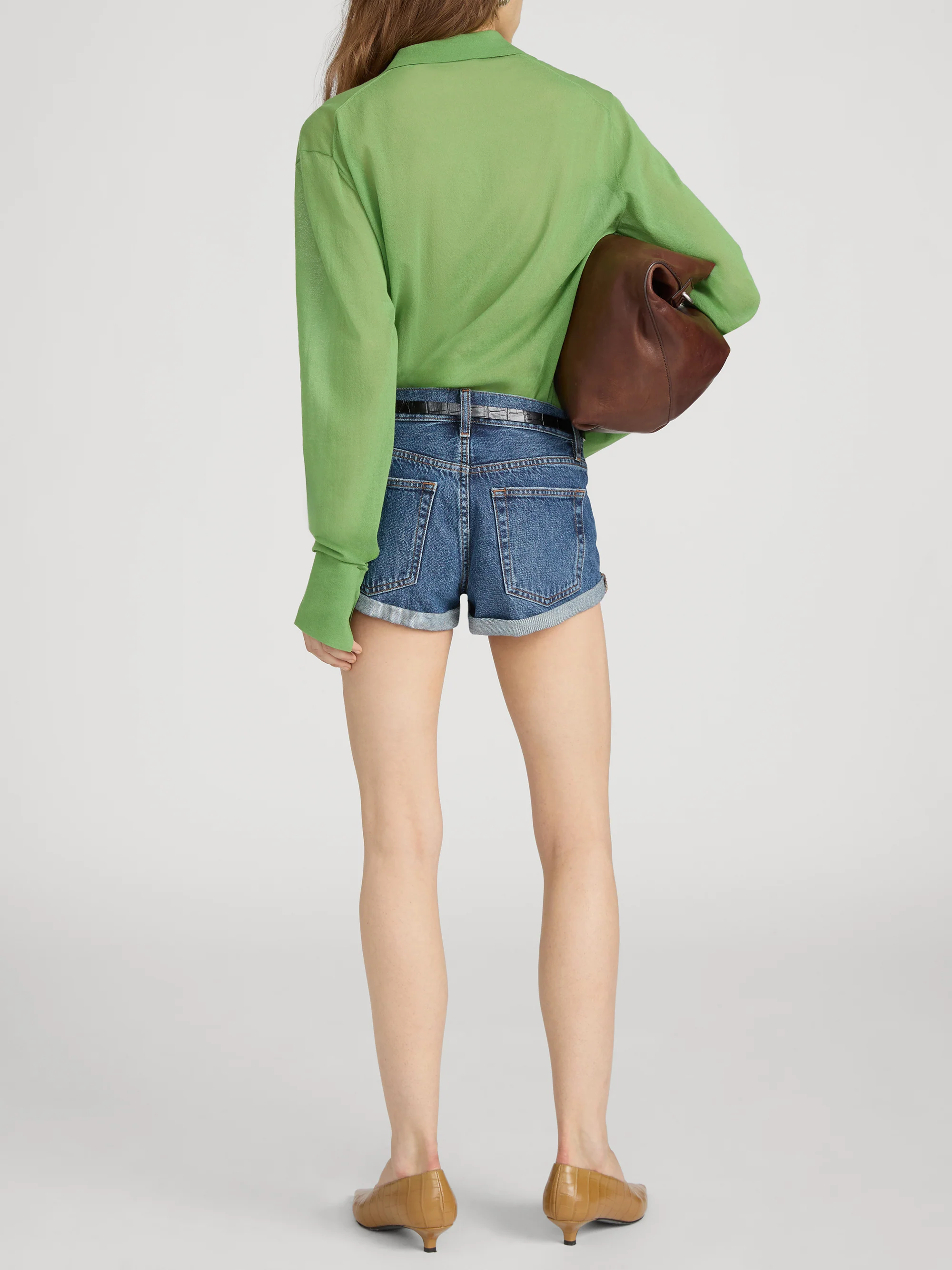 The Collared Cardi -- Peridot - Image 5