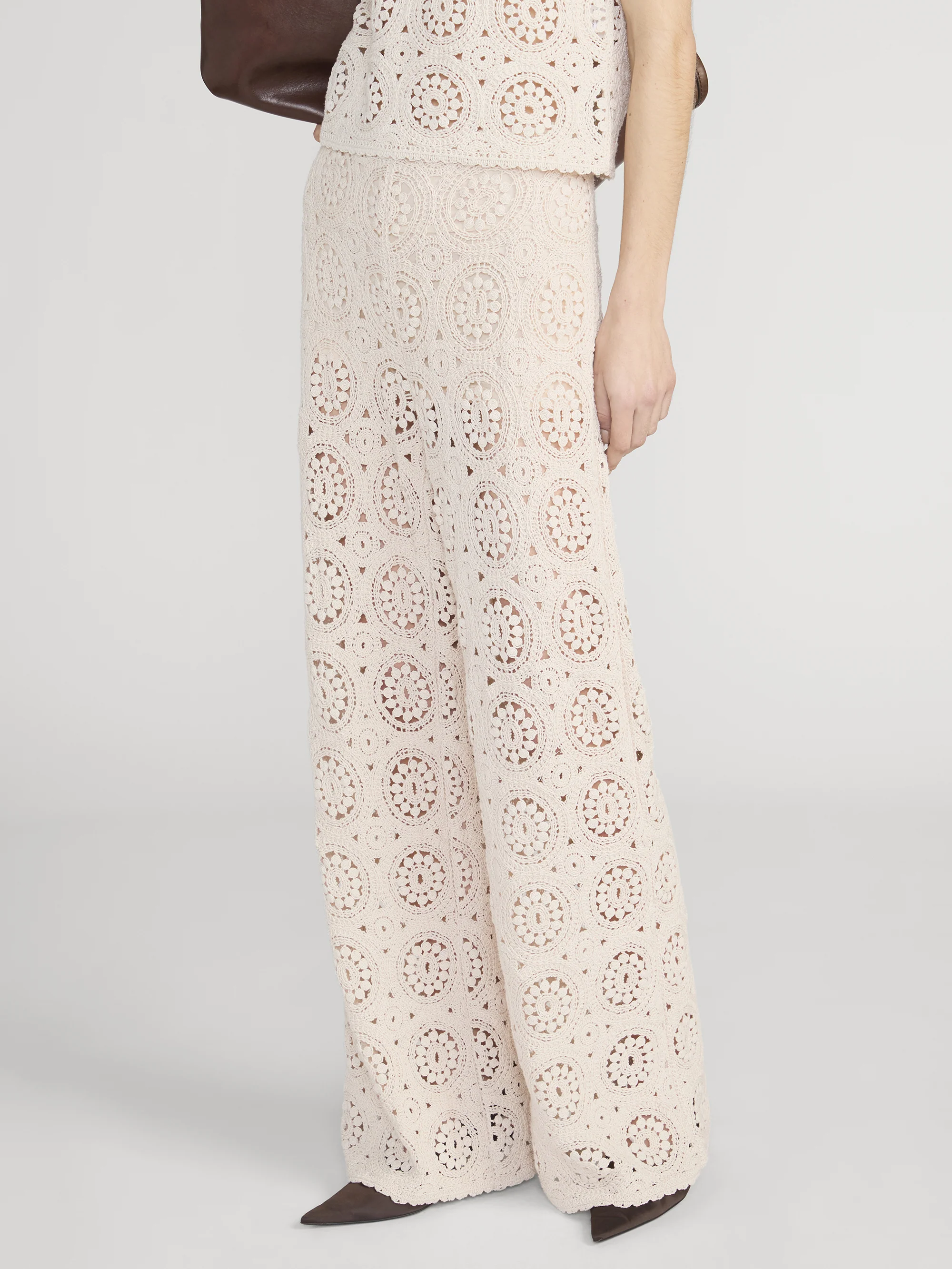 The Crochet Pant -- Cream - Image 4
