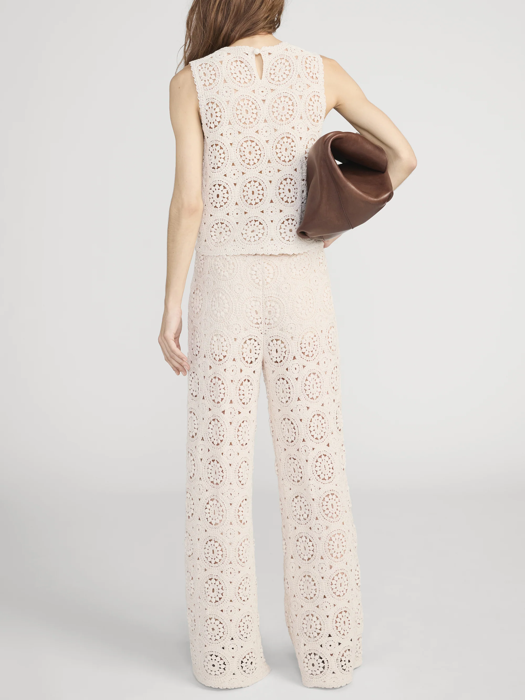 The Crochet Pant -- Cream - Image 6