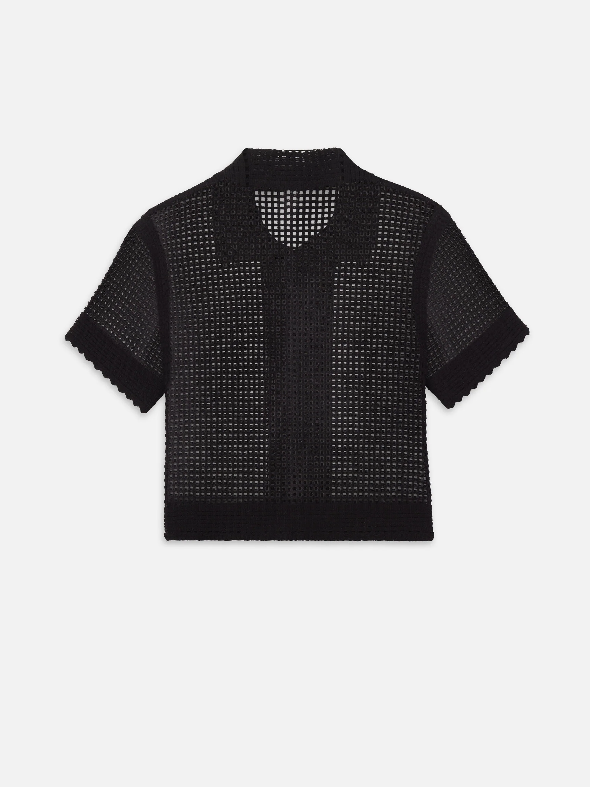 The Crochet Top -- Black