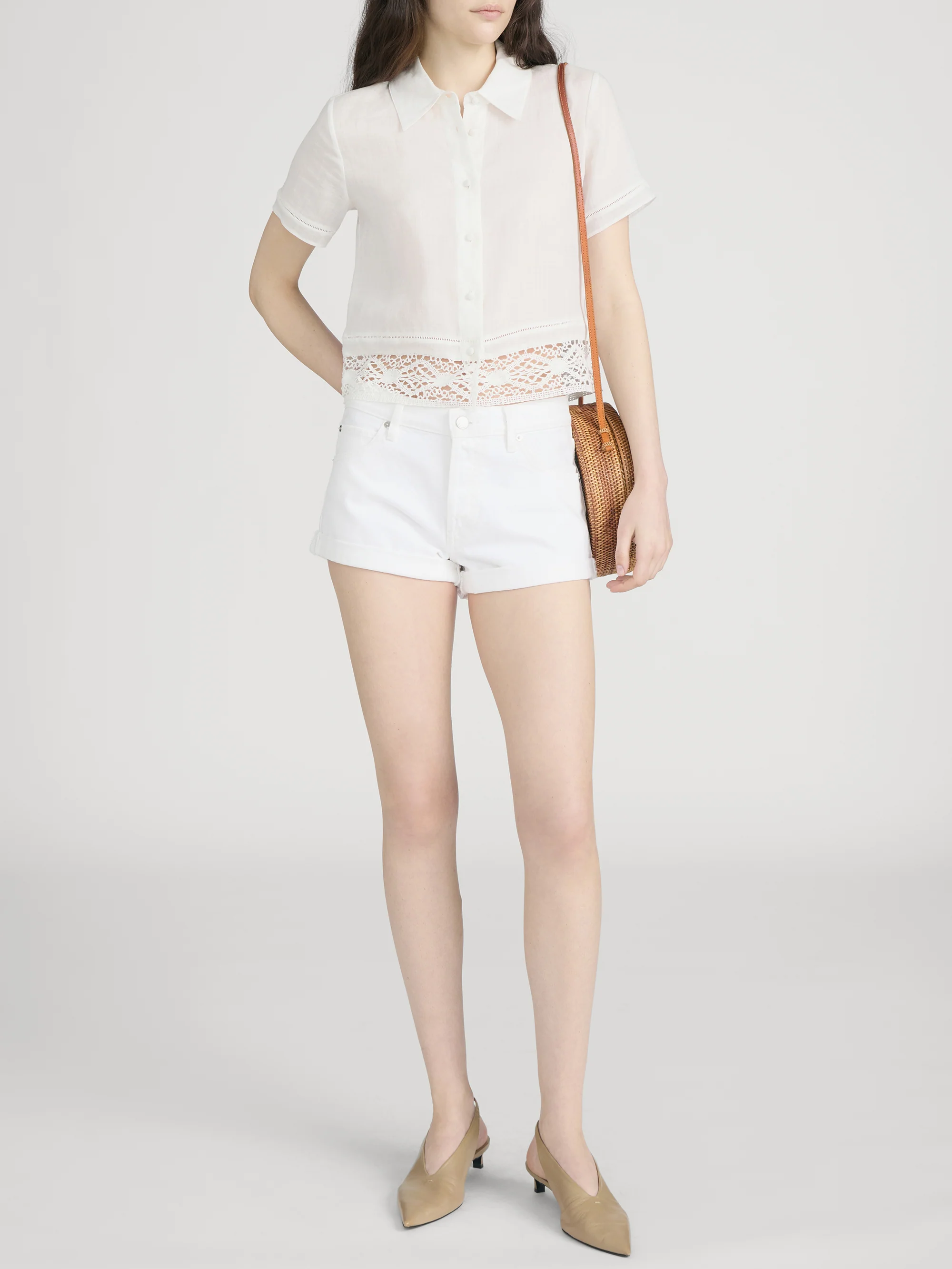 The Darling Short -- White - Image 2